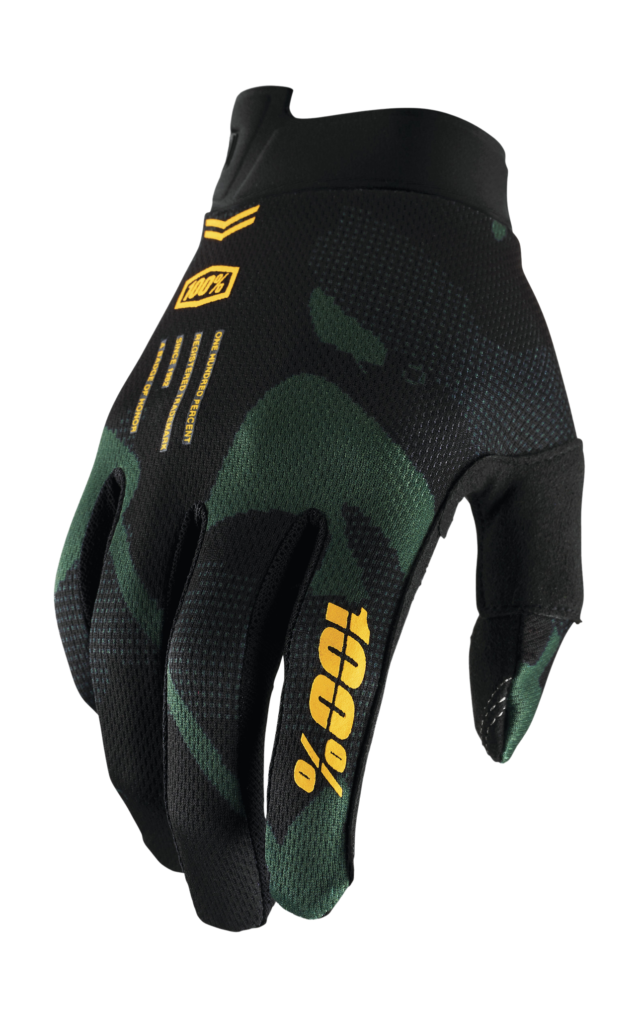 100% Motocross Gloves iTrack Sentinel - Black