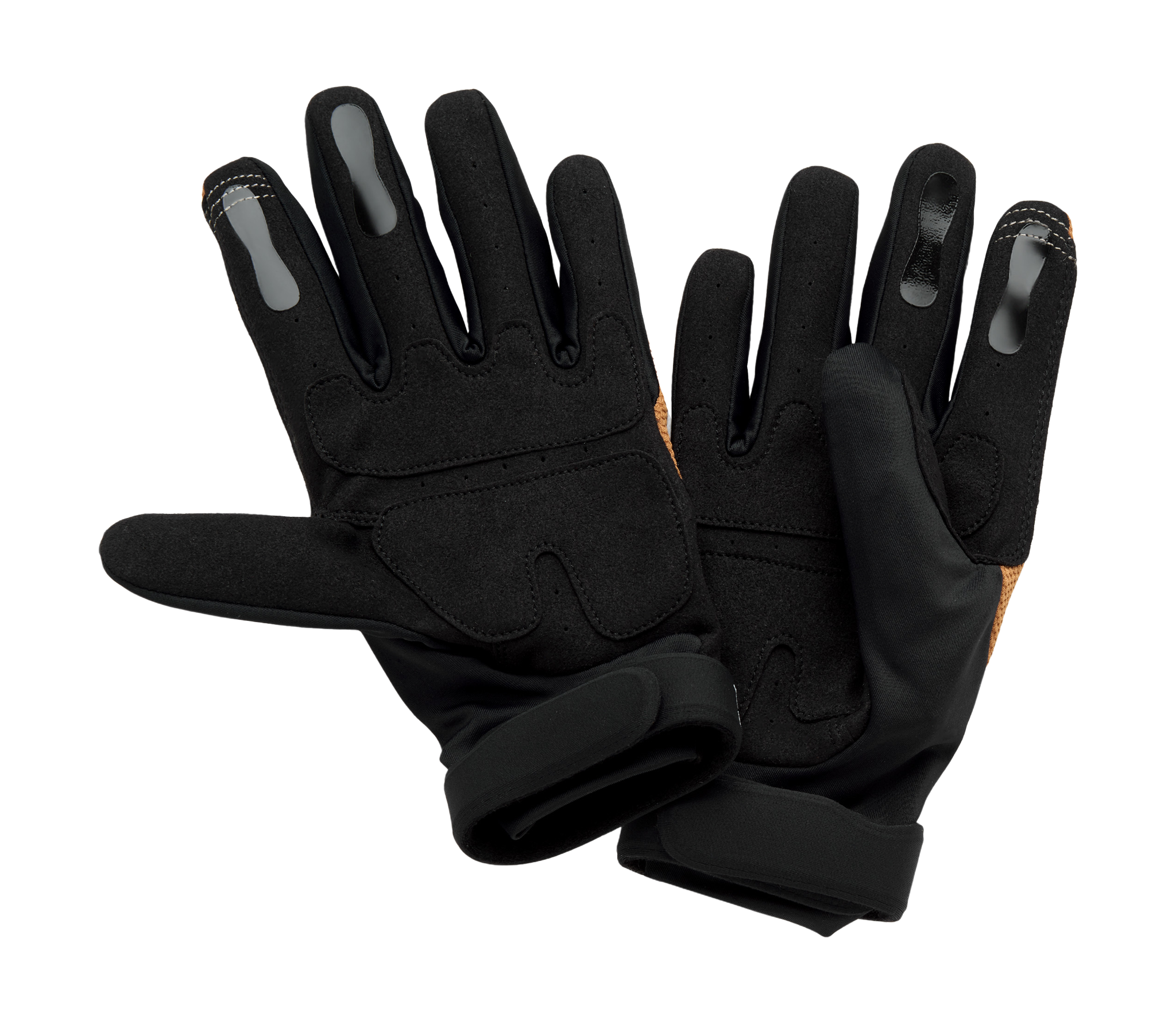 100% Motocross Gloves Langdale - Black / Tangerine