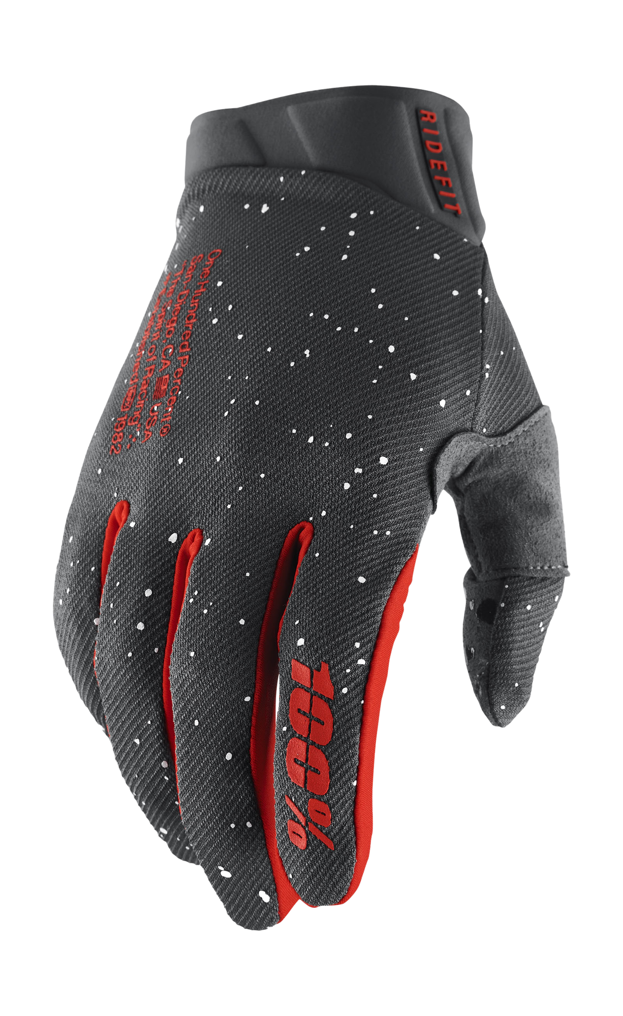 100% Motocross Gloves Ridefit - Mars