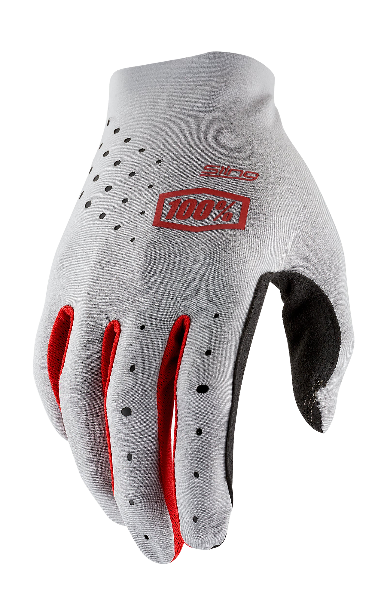 100% Motocross Gloves Sling MX - Grey