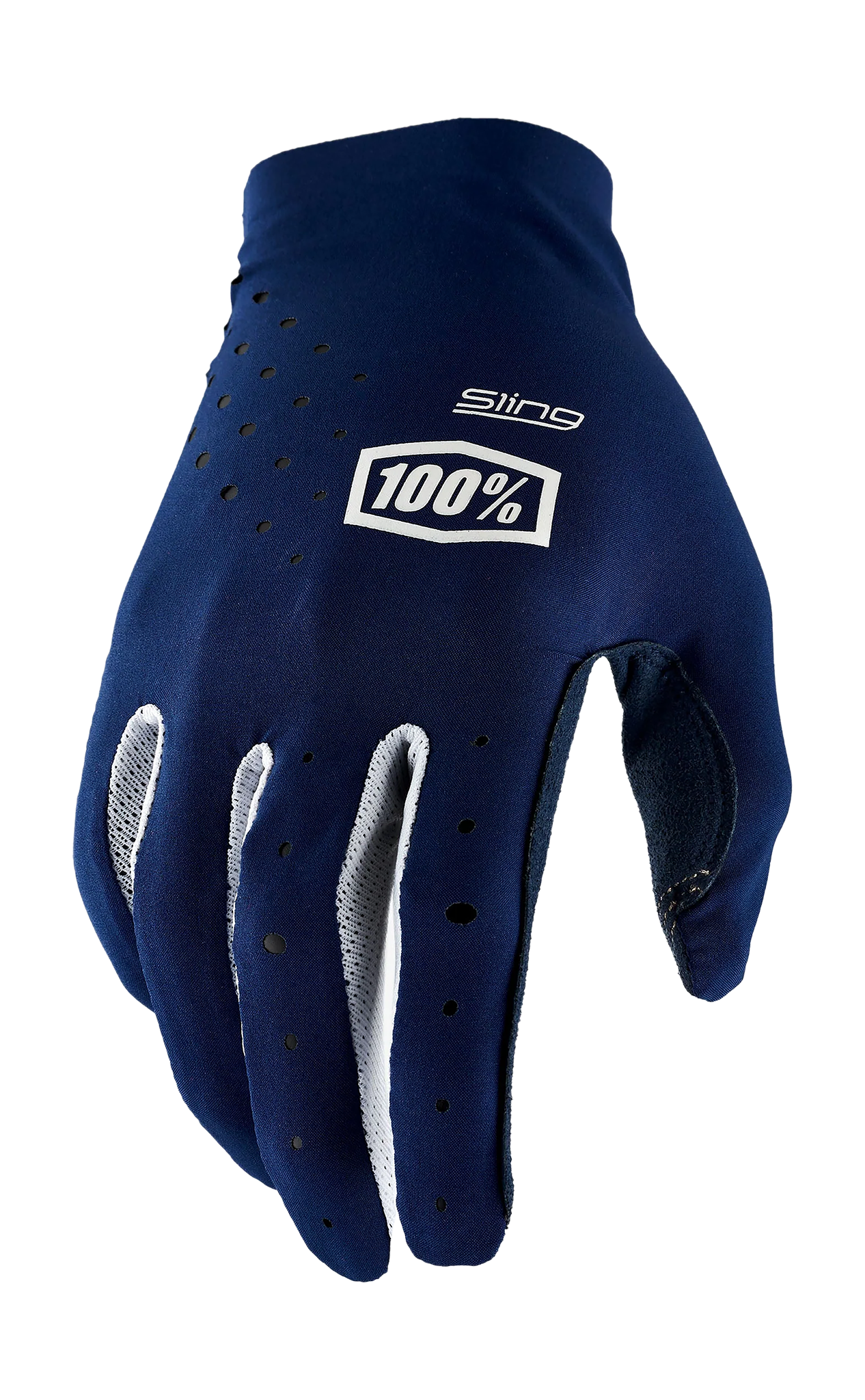100% Motocross Gloves Sling MX - Navy