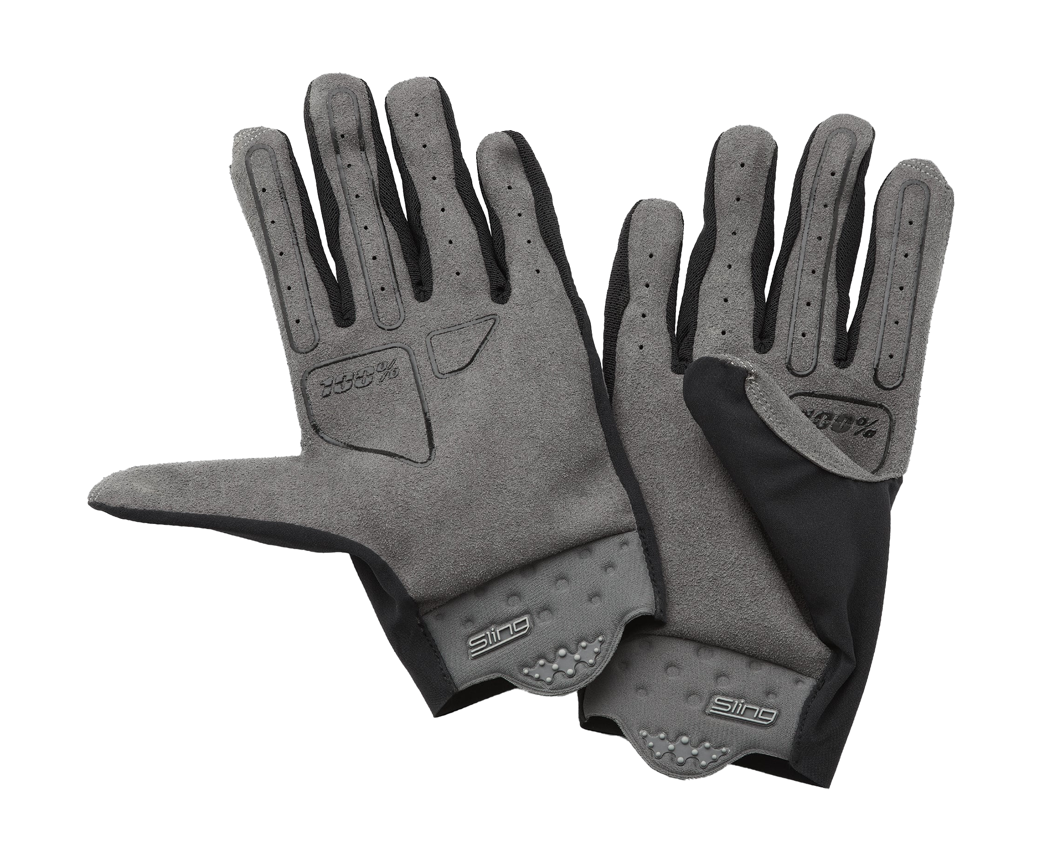 100% Motocross Gloves Sling MX - Black