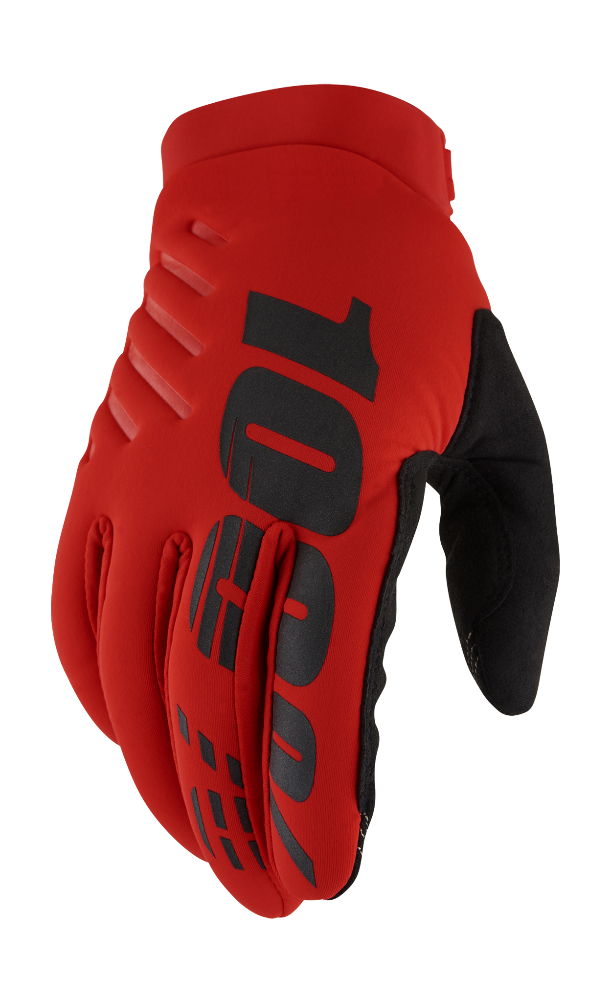 100% Motocross Gloves Winter Brisker - Red