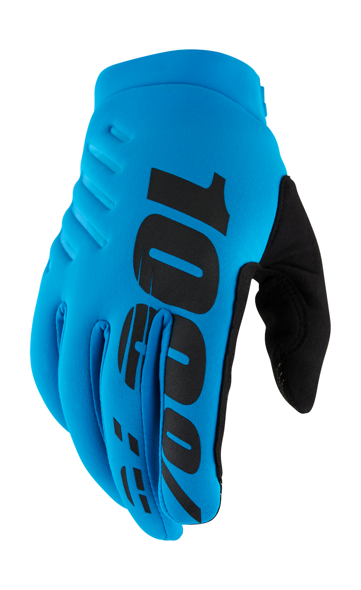 100% Motocross Gloves Winter Brisker - Turqoise