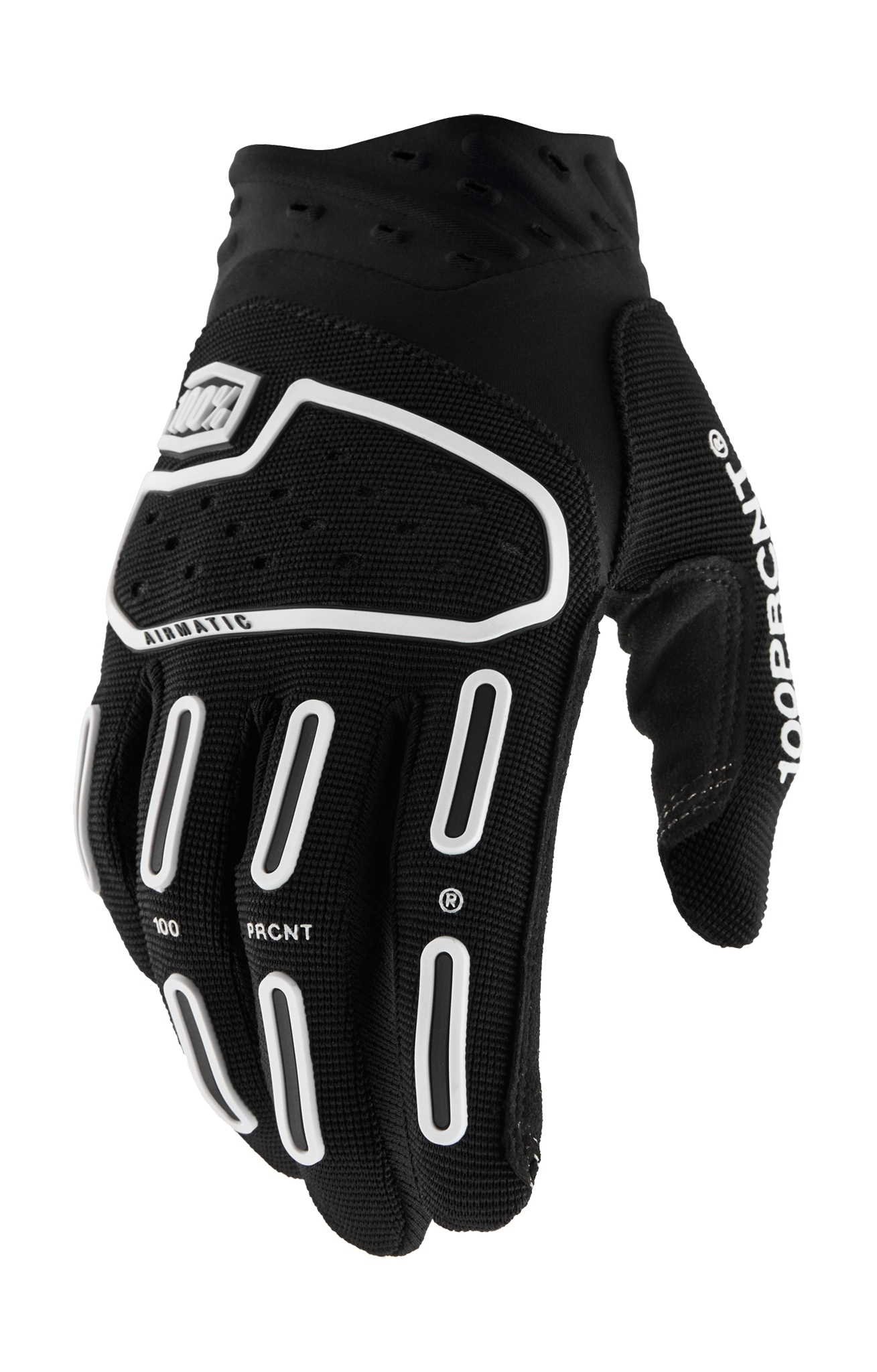 100% Youth Motocross Gloves Airmatic 2 - Black