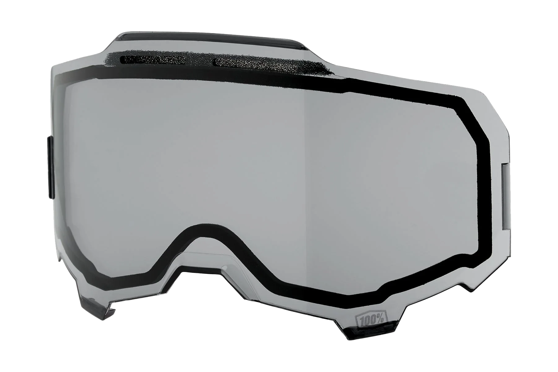 100% Lens ARMEGA / ARMATIC - Injected Dual Vented Smoke