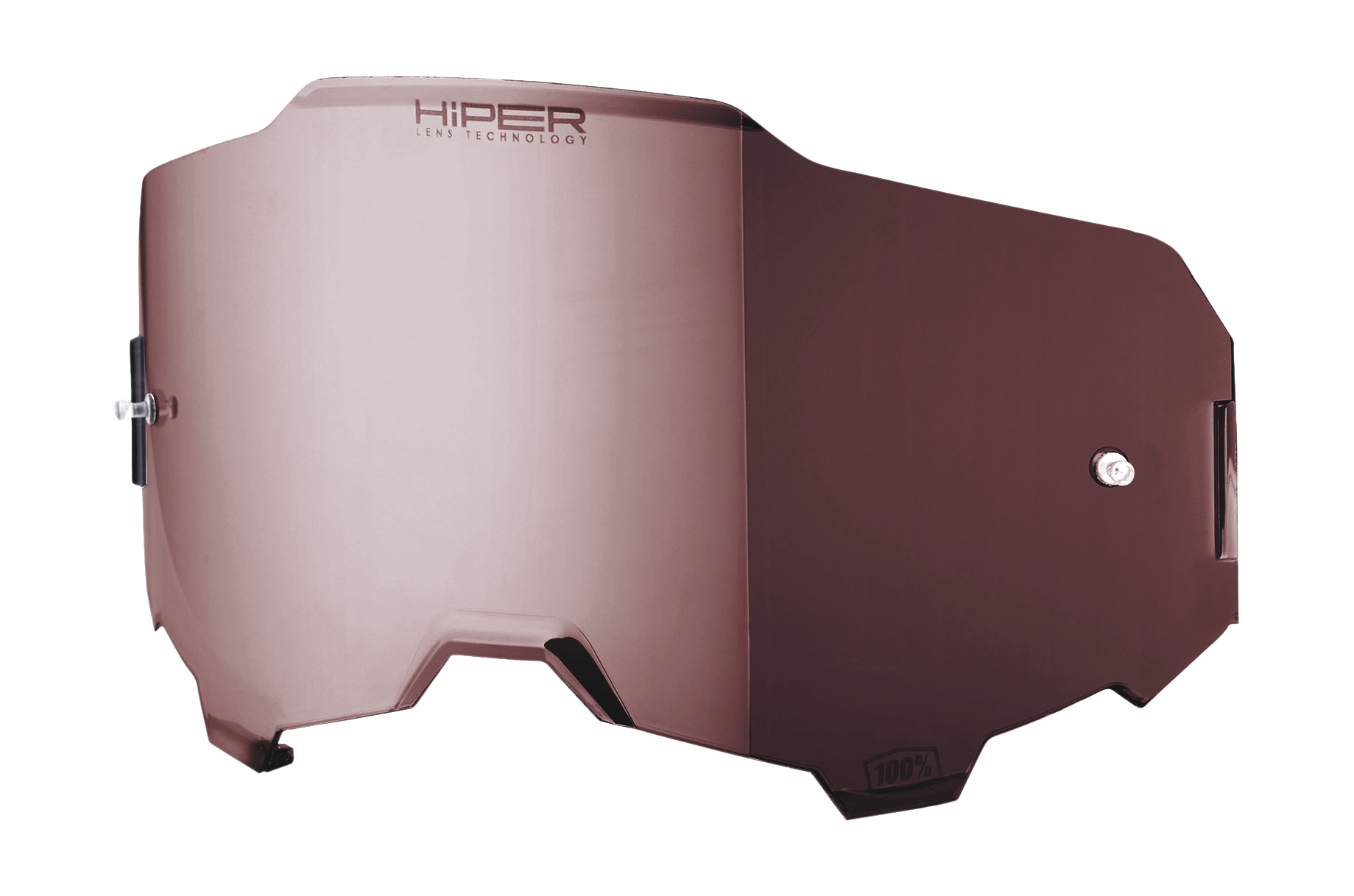 100% Lens ARMEGA / ARMATIC - Injected HiPER Mirror Silver