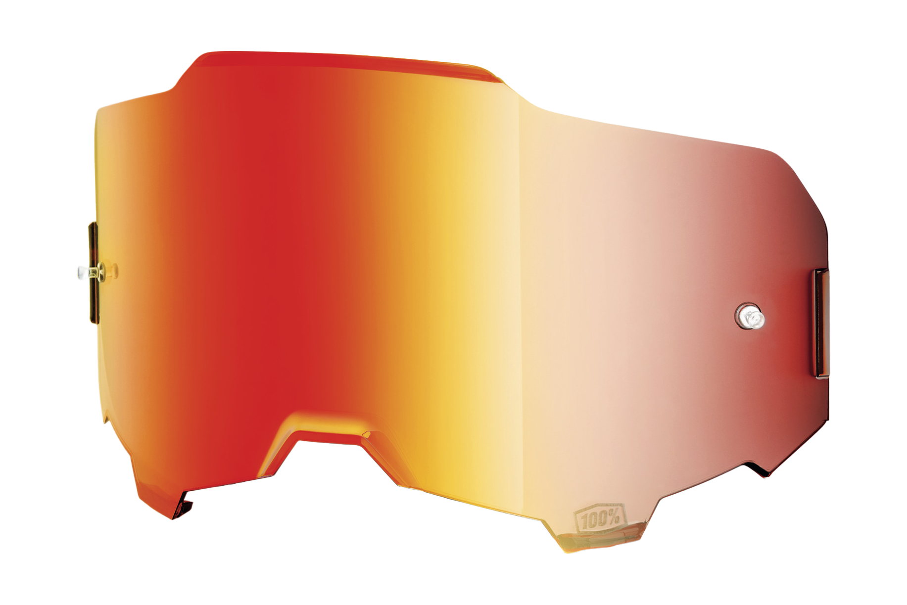 100% Lens ARMEGA / ARMATIC - Injected Mirror Red