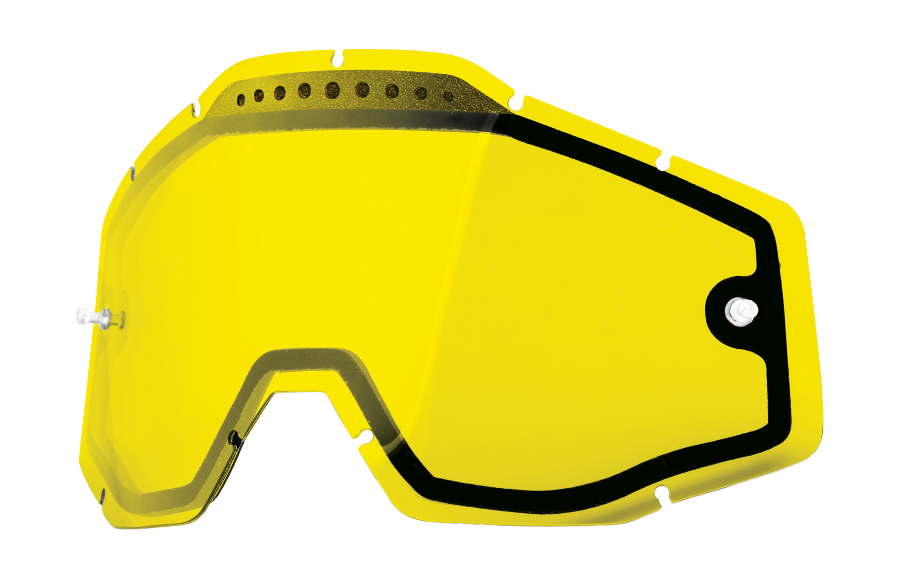 100% Lens RC1/AC1/ST1 - Dual Vented Yellow