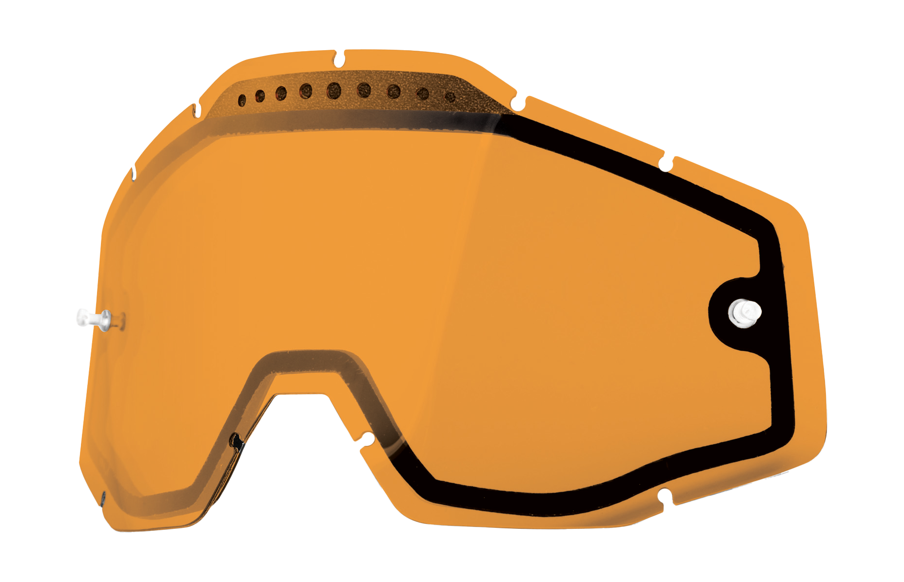 100% Lens RC1/AC1/ST1 - Dual Vented Persimmon