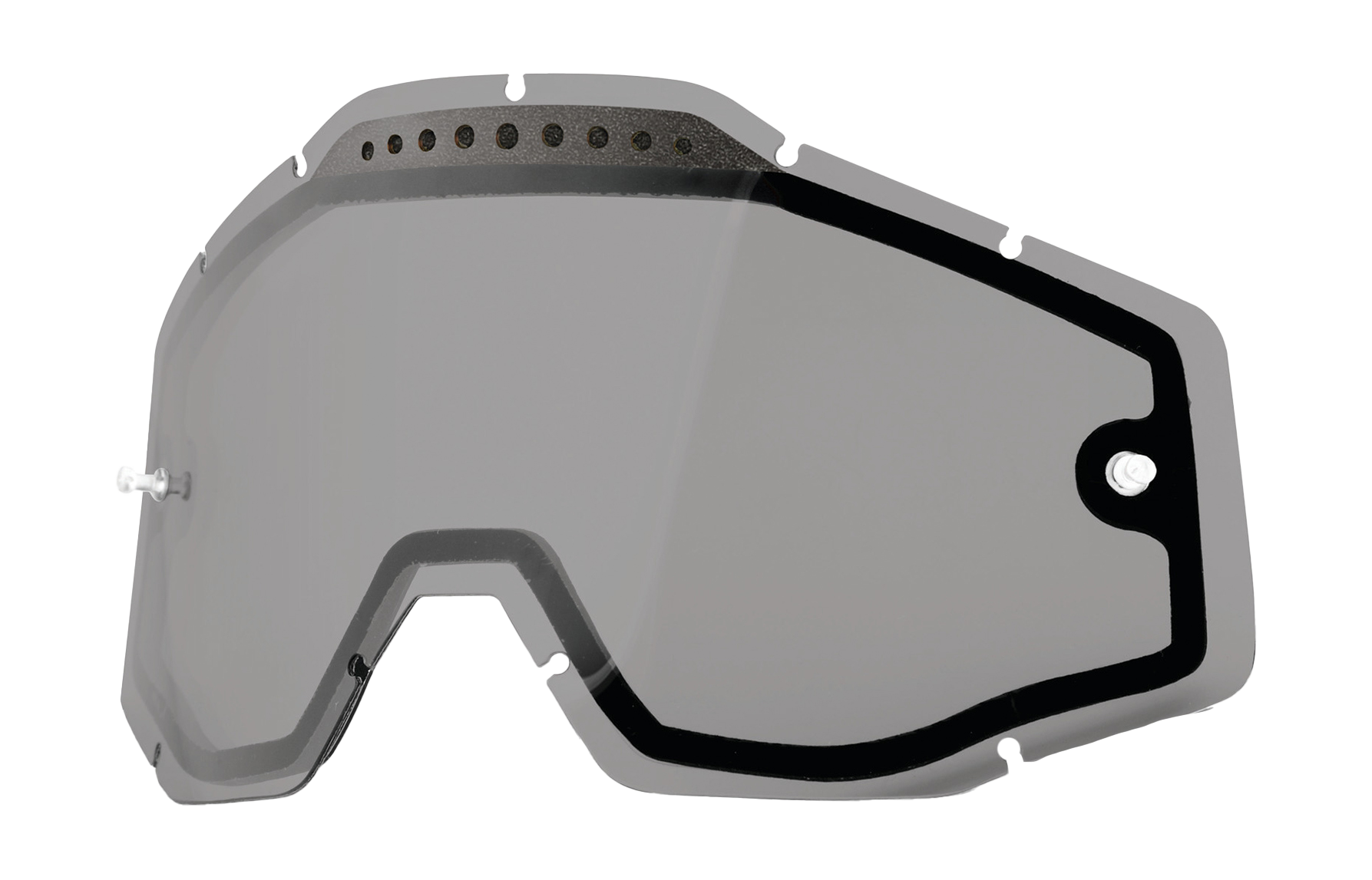 100% Lens RC1/AC1/ST1 - Dual Vented Smoke