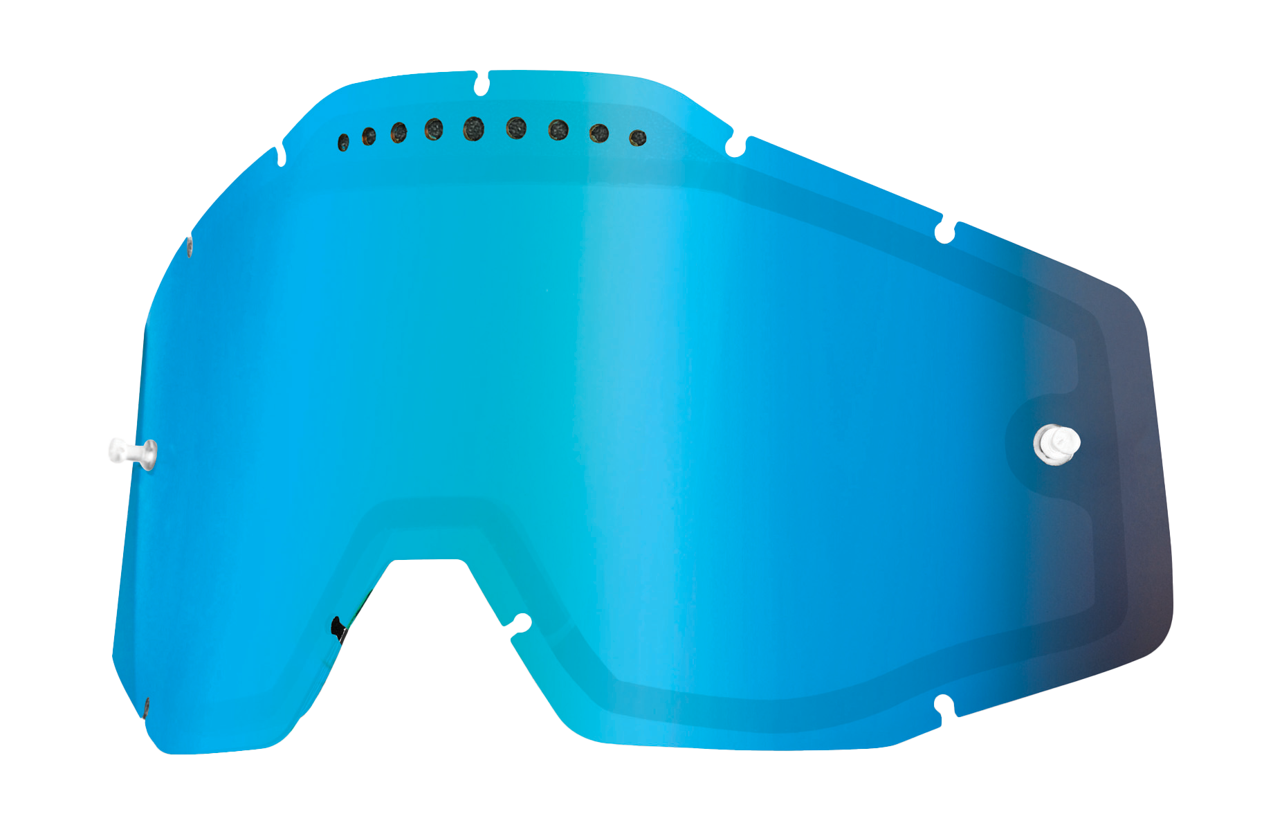 100% Lens RC1/AC1/ST1 - Dual Vented Mirror Blue