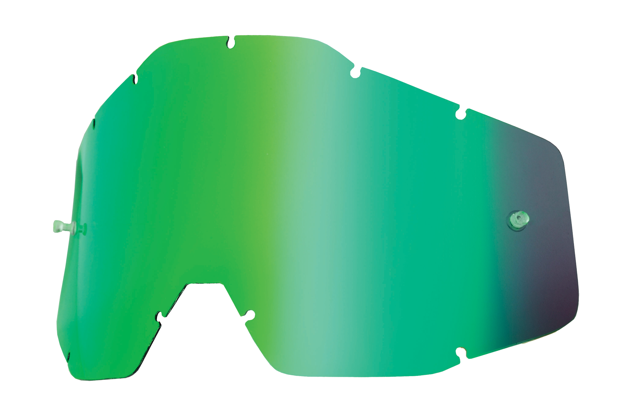 100% Lens RC1/AC1/ST1 - Standard Mirror Green