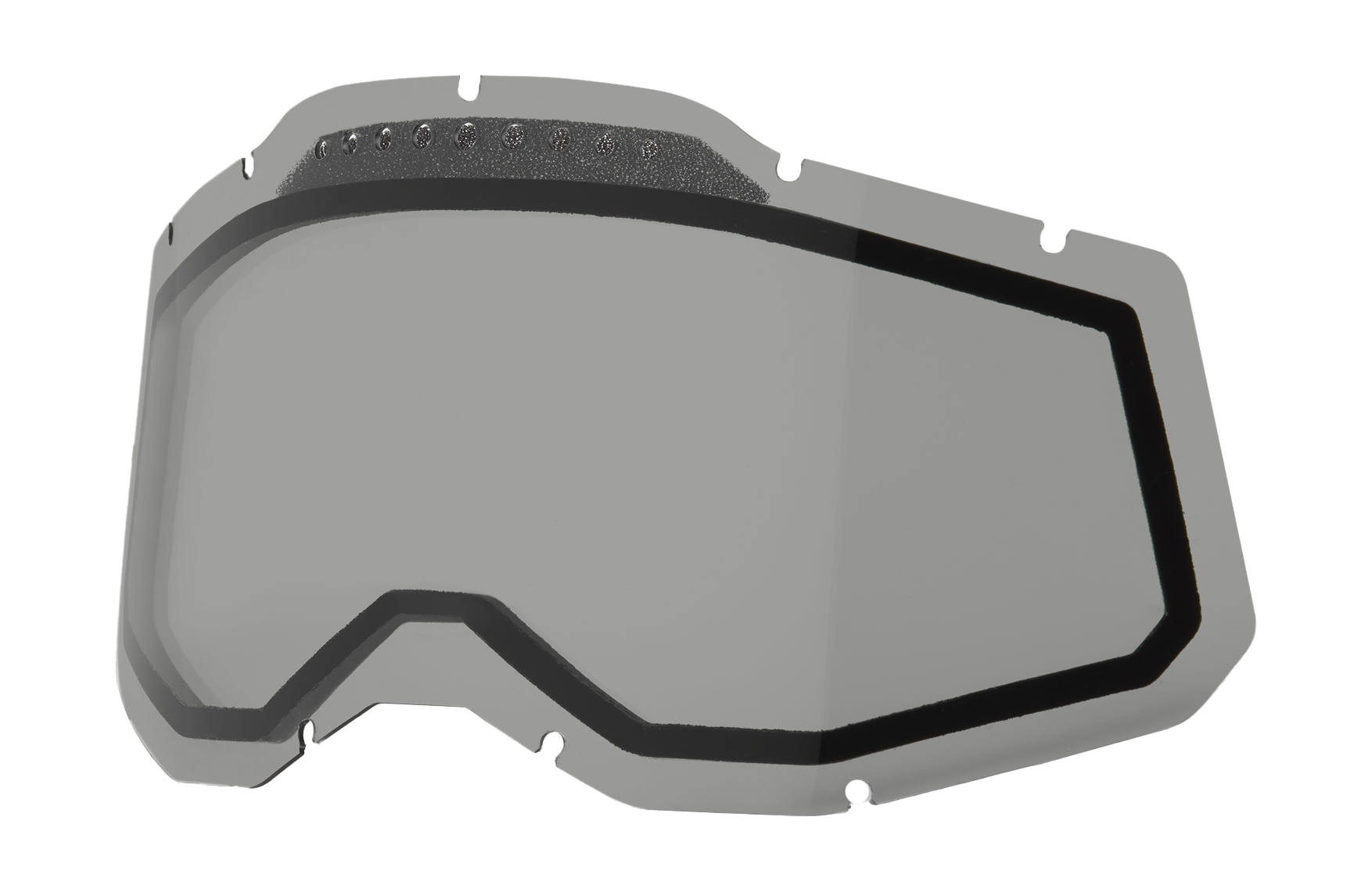 100% Lens RC2/AC2/ST2 - Dual Vented Smoke