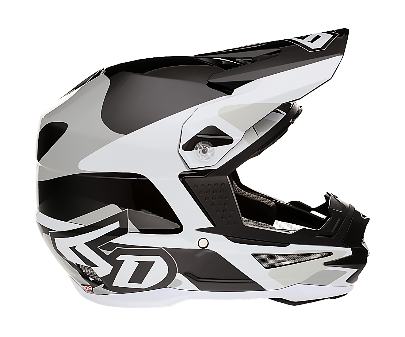 6D Motocross Helmet ATR-1 Apex - White