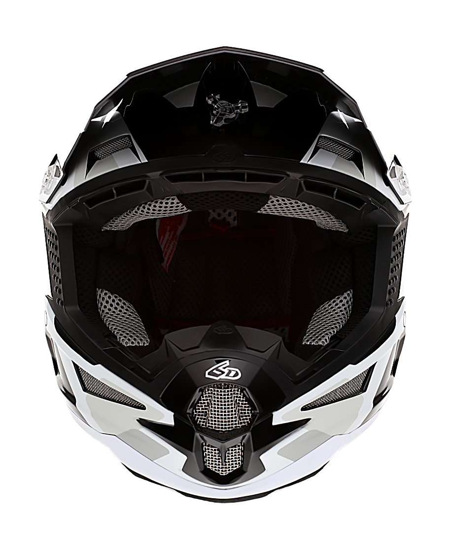 6D Motocross Helmet ATR-1 Apex - White