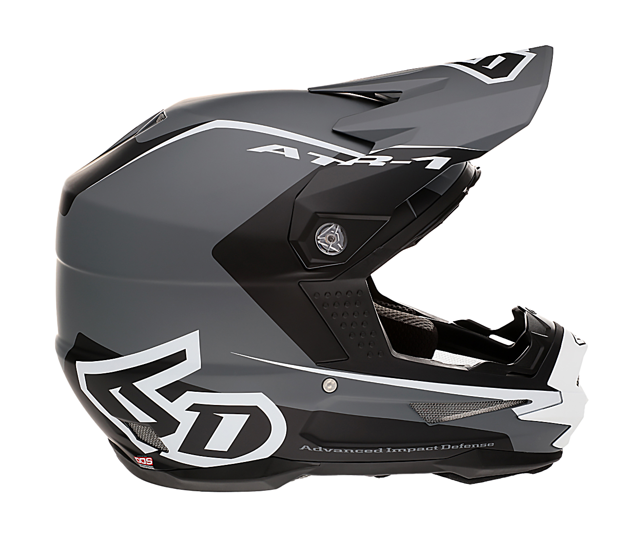 6D Motocross Helmet ATR-1 Stealth - White