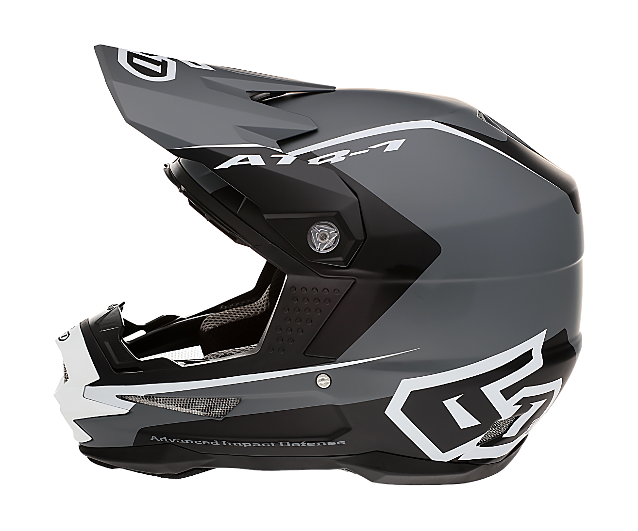6D Motocross Helmet ATR-1 Stealth - White