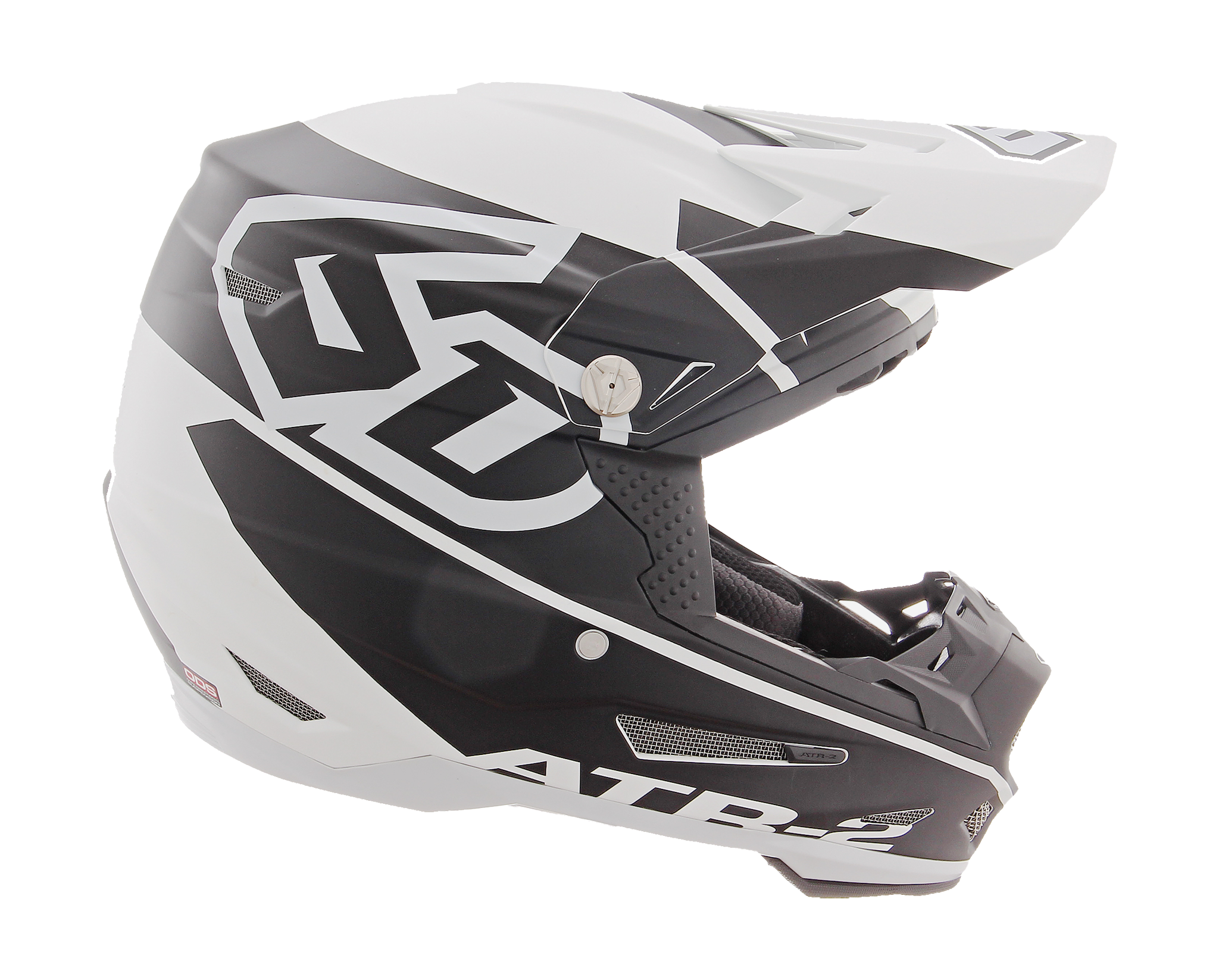 6D Motocross Helmet ATR-2 Core - White / Black