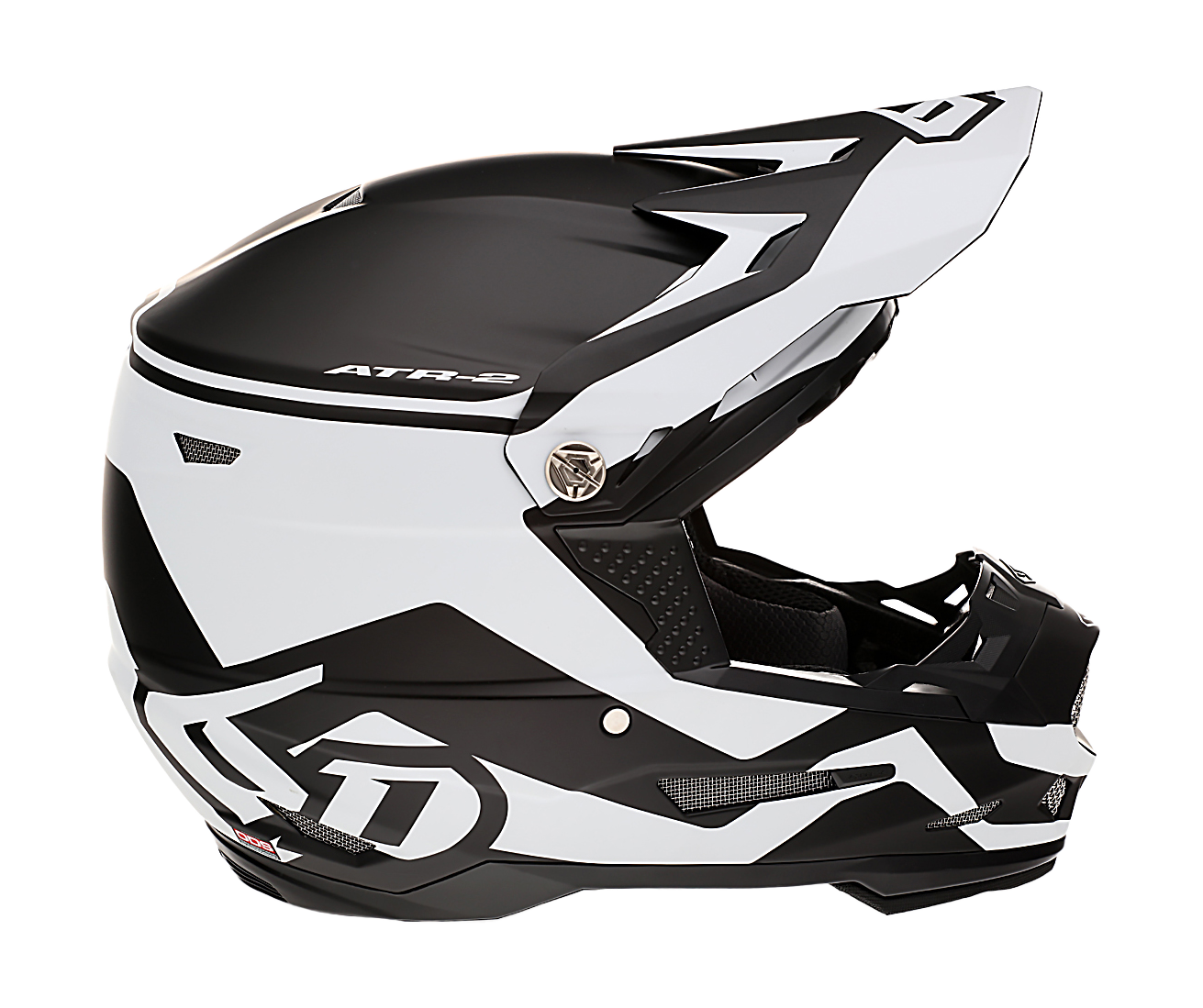 6D Motocross Helmet ATR-2 Drive - White