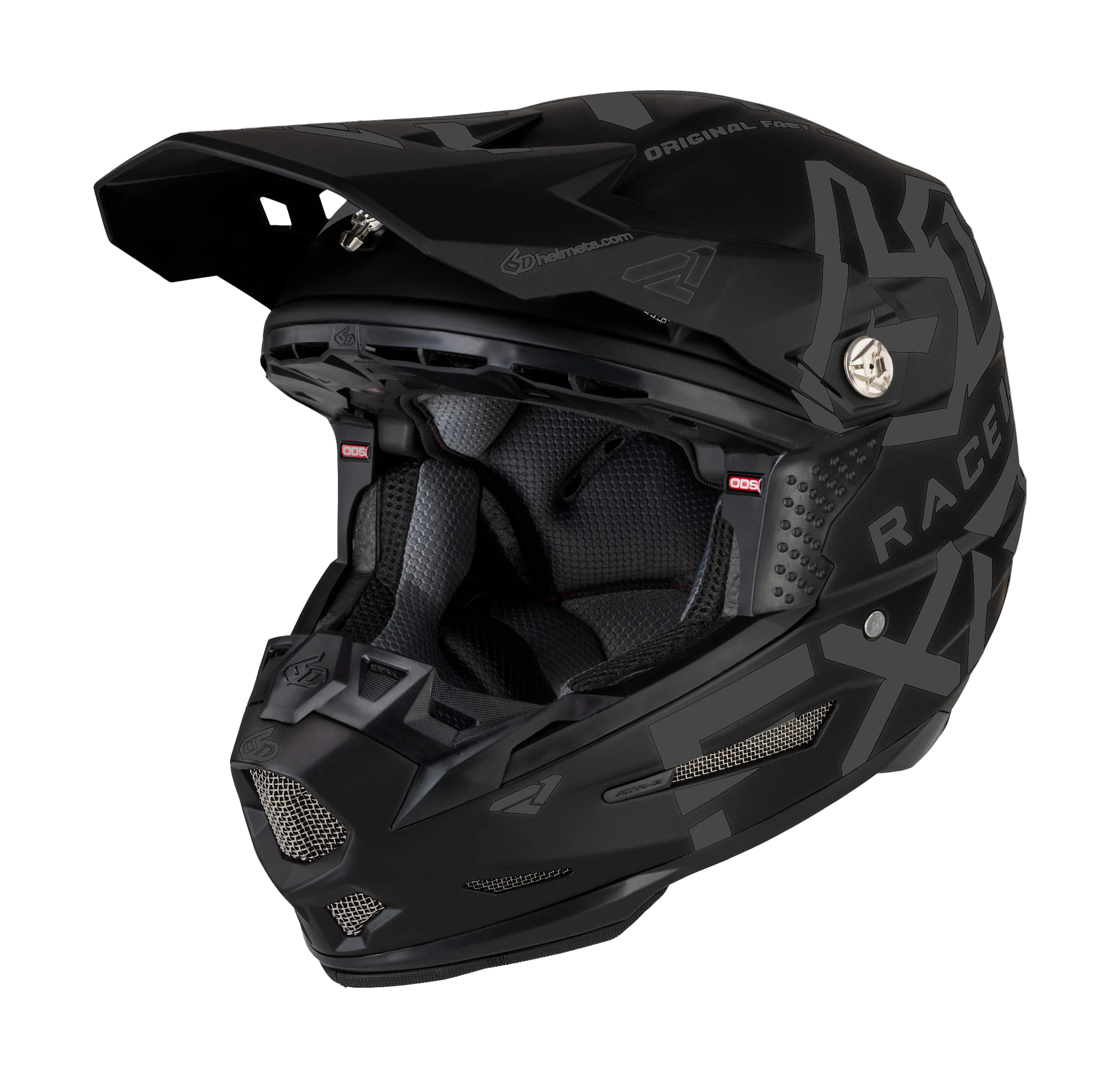 6D Motocross Helmet ATR-2 FXR Race Div - Black Ops