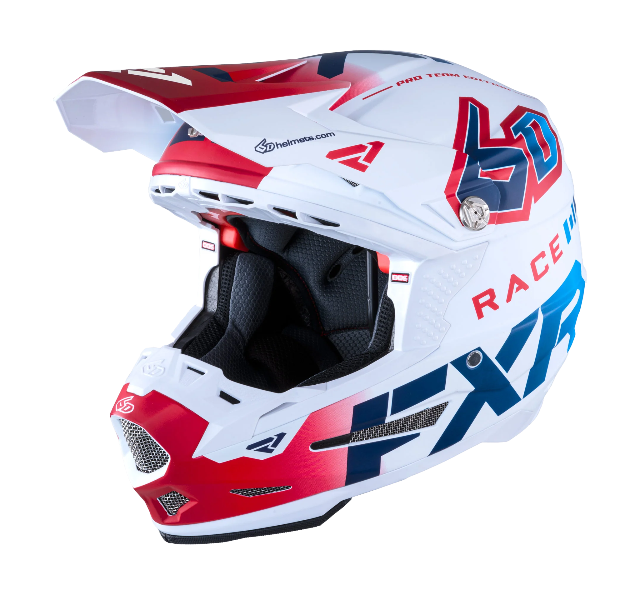 6D Motocross Helmet ATR-2 FXR Race Div - Patriot