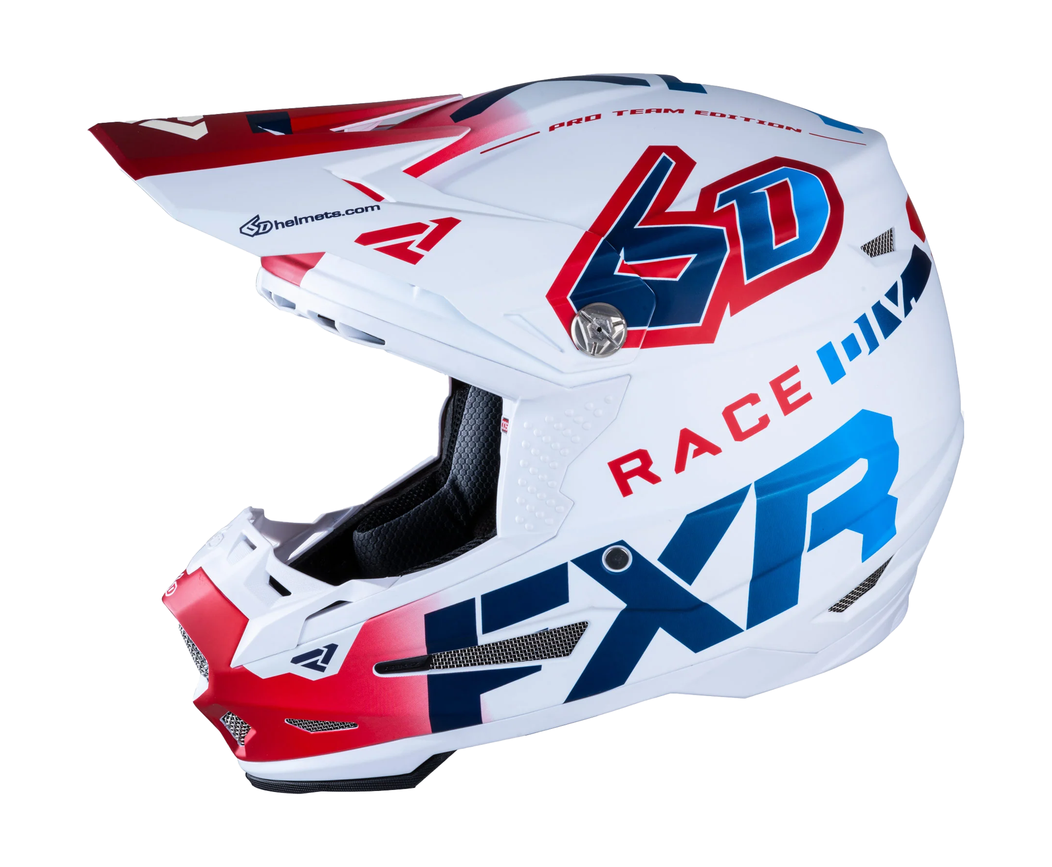 6D Motocross Helmet ATR-2 FXR Race Div - Patriot