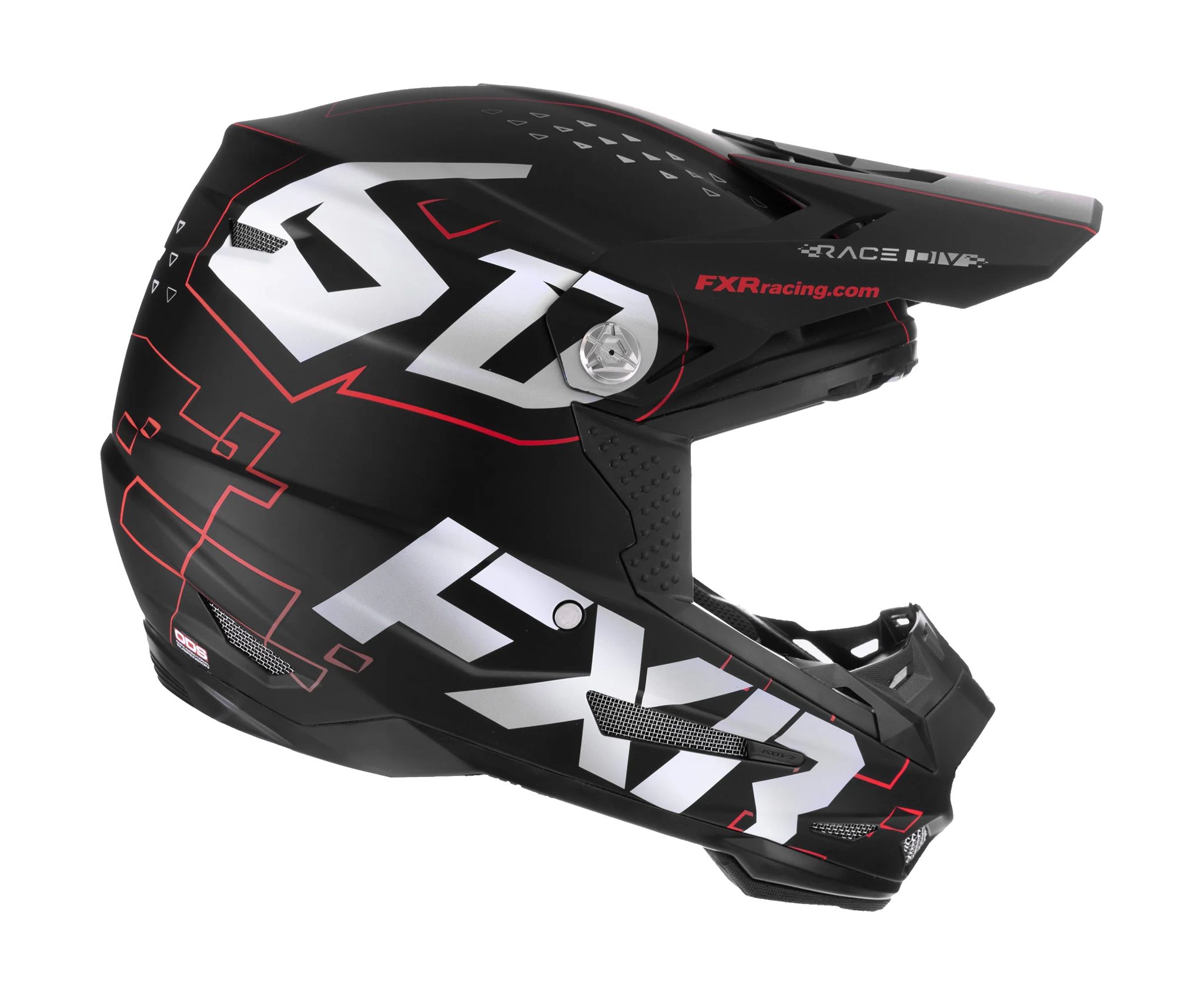 6D Motocross Helmet ATR-2 FXR - Redline
