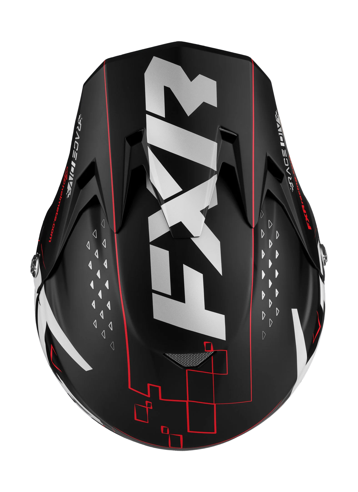 6D Motocross Helmet ATR-2 FXR - Redline