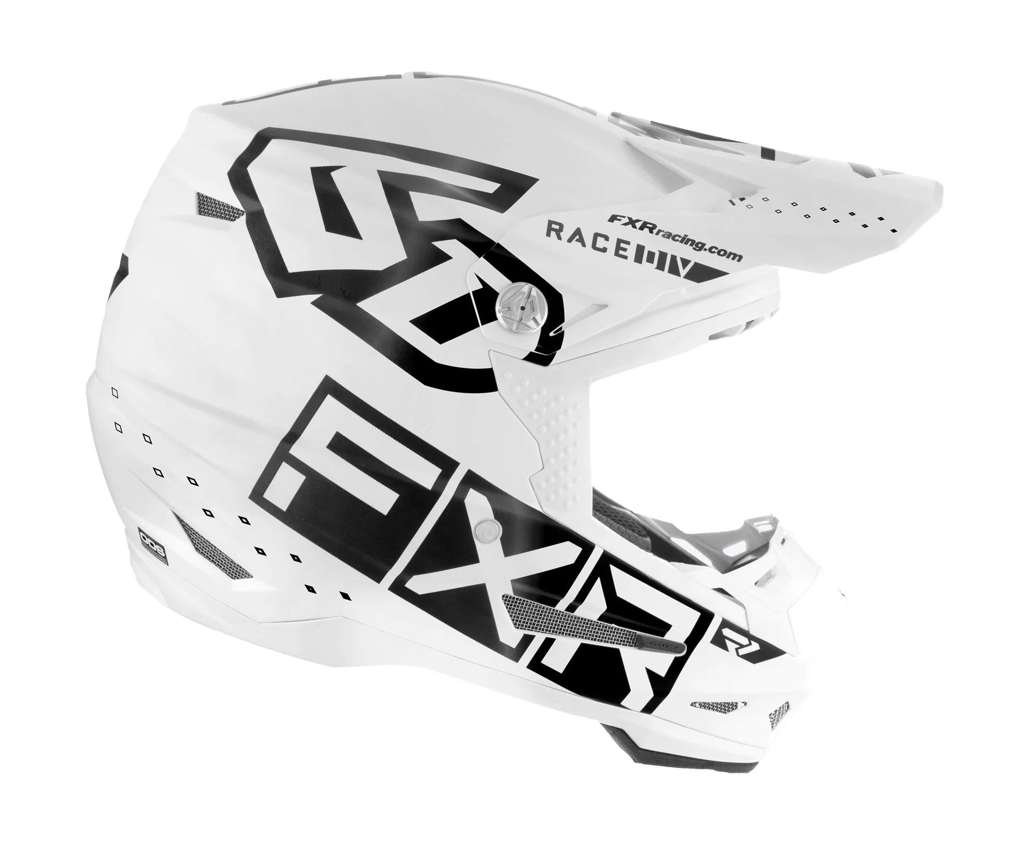 6D Motocross Helmet ATR-2 FXR - White