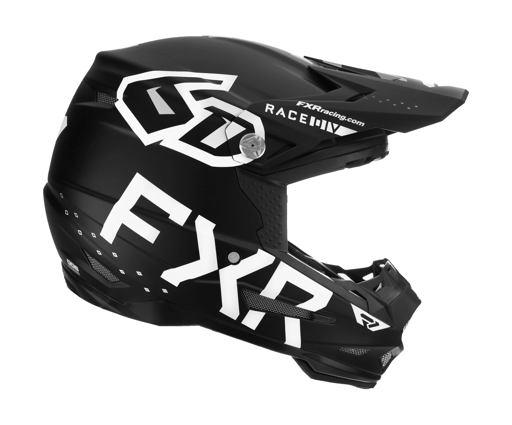 6D Motocross Helmet ATR-2 FXR - Black / White
