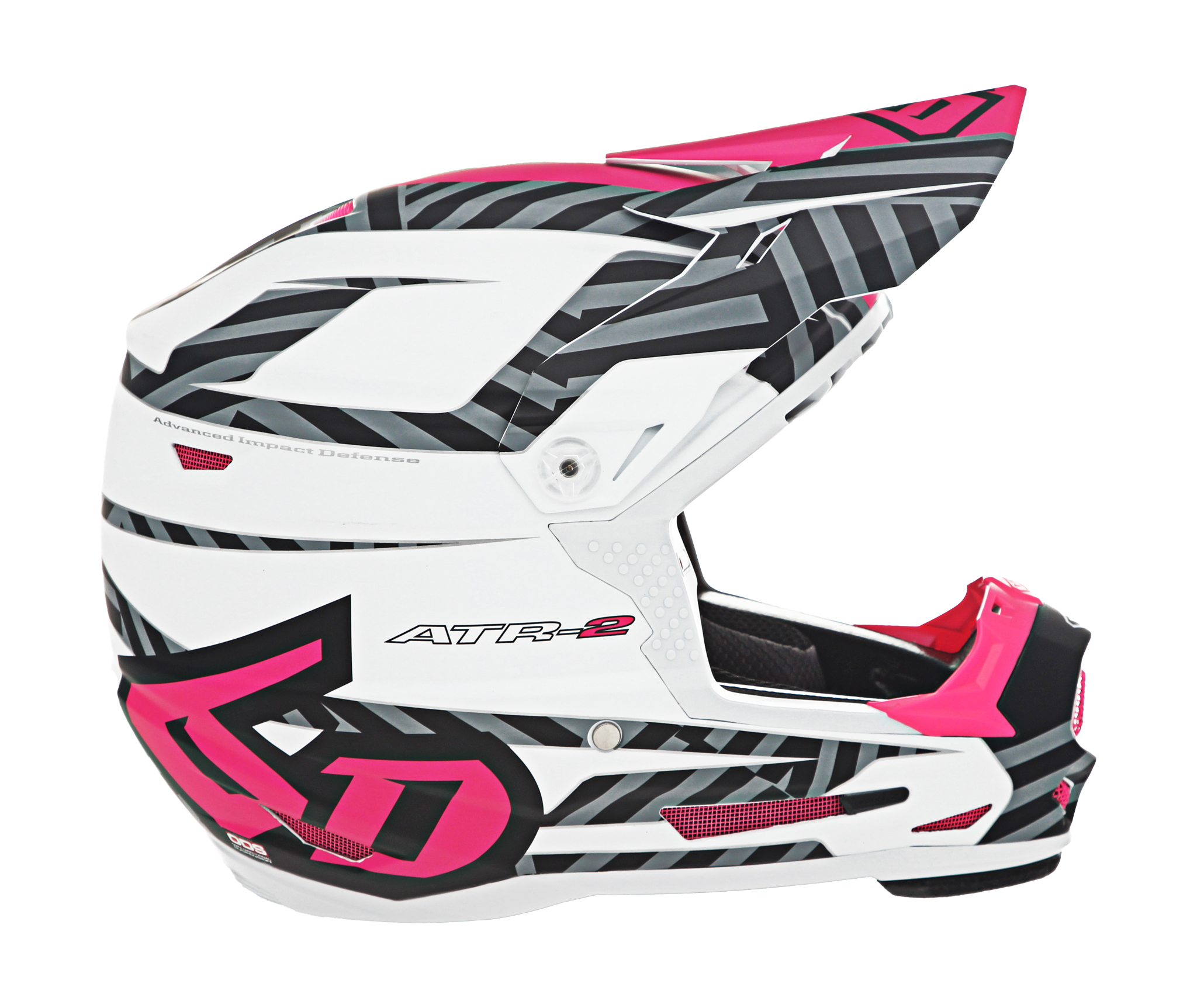 6D Motocross Helmet ATR-2 Havoc - Flo Pink