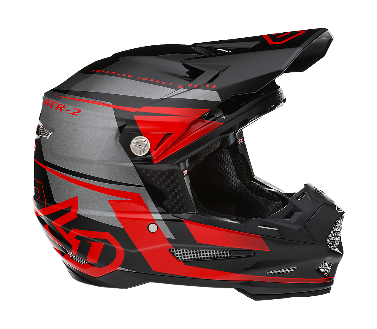 6D Motocross Helmet ATR-2 Mach - Red