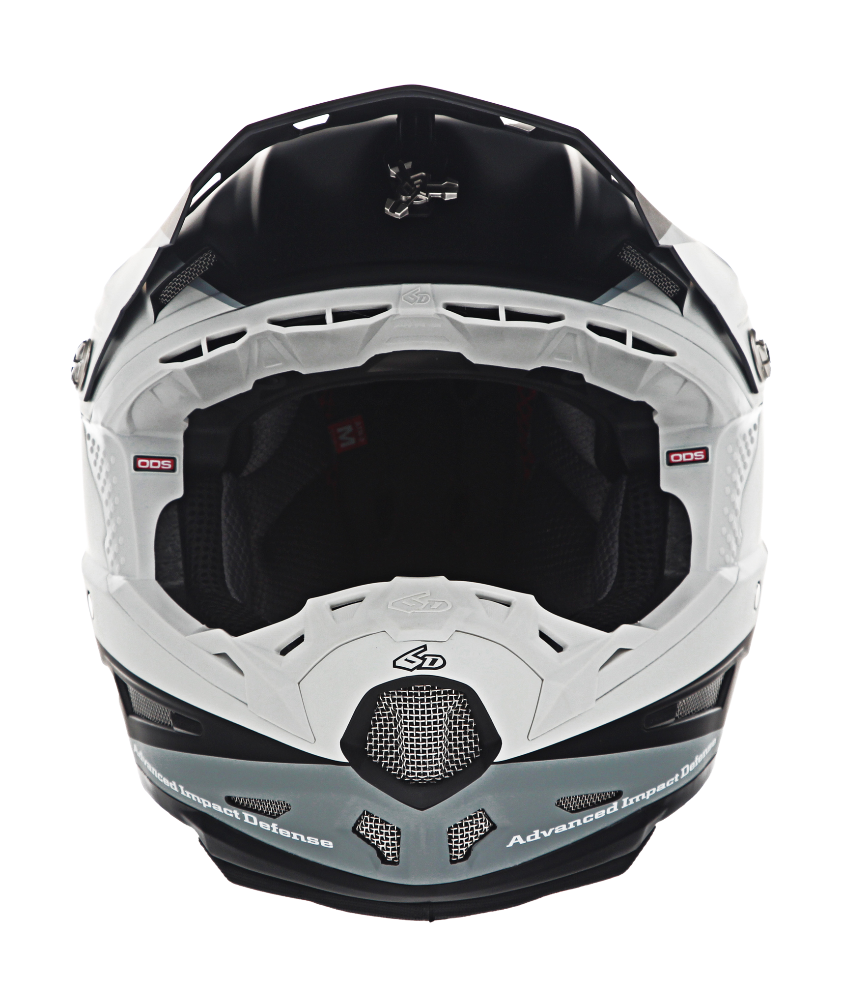 6D Motocross Helmet ATR-2 Quadrant - Charcoal / Black / Grey