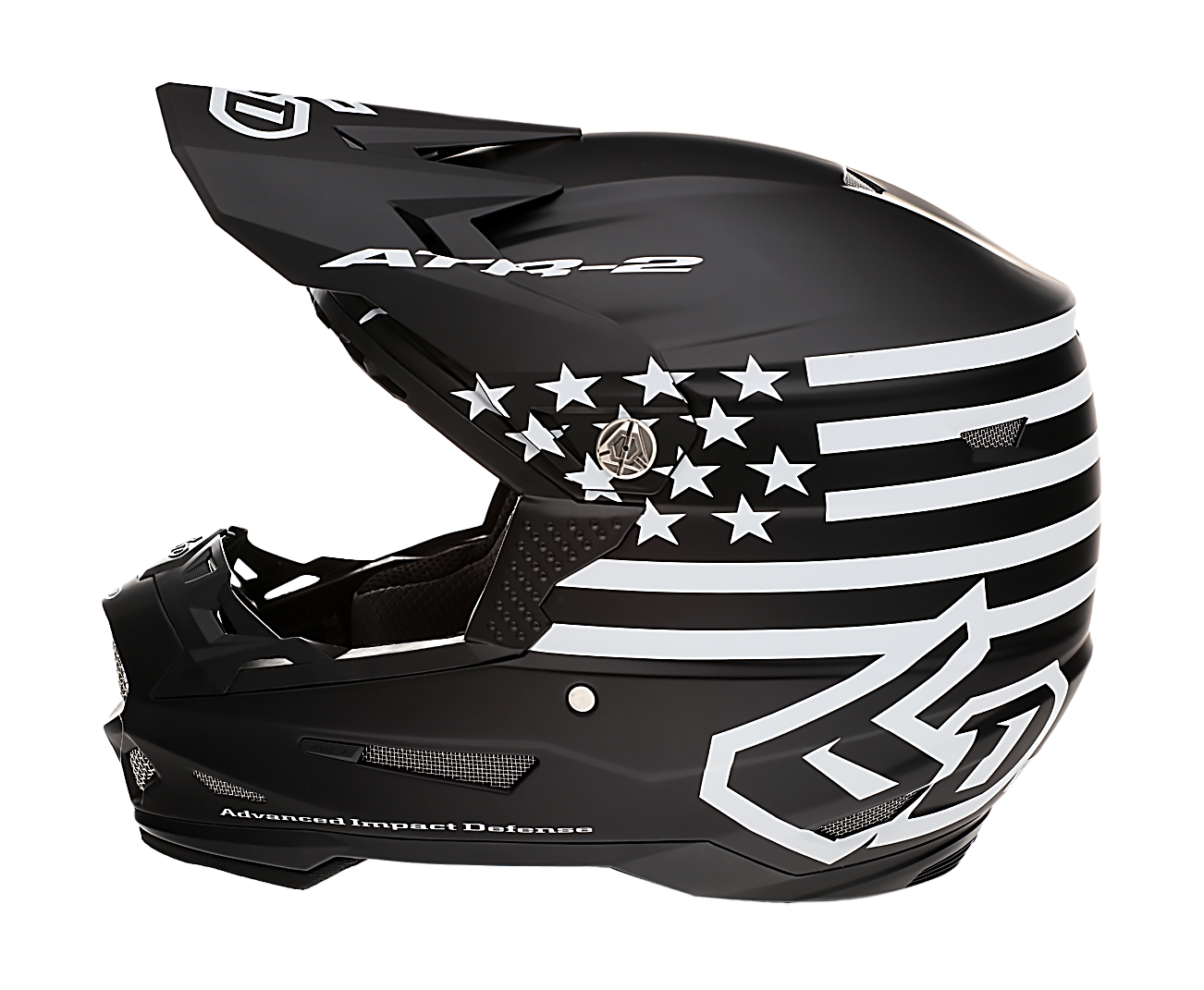 6D Motocross Helmet ATR-2 Tactical - Black