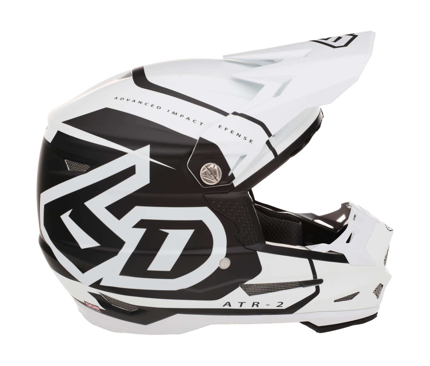 6D Motocross Helmet ATR-2 Torque - Matte White