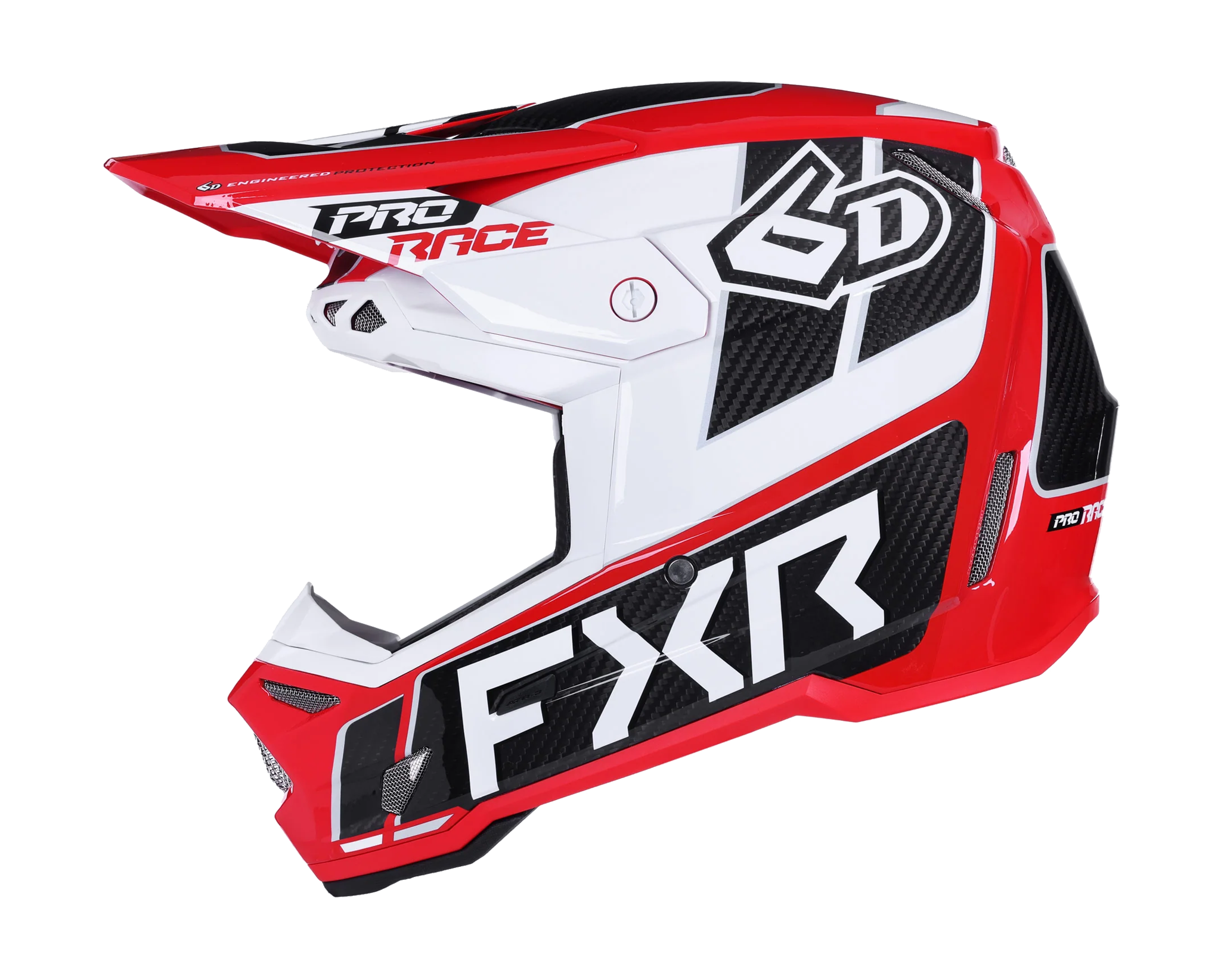 6D Motocross Helmet ATR-3 FXR - Cayenne