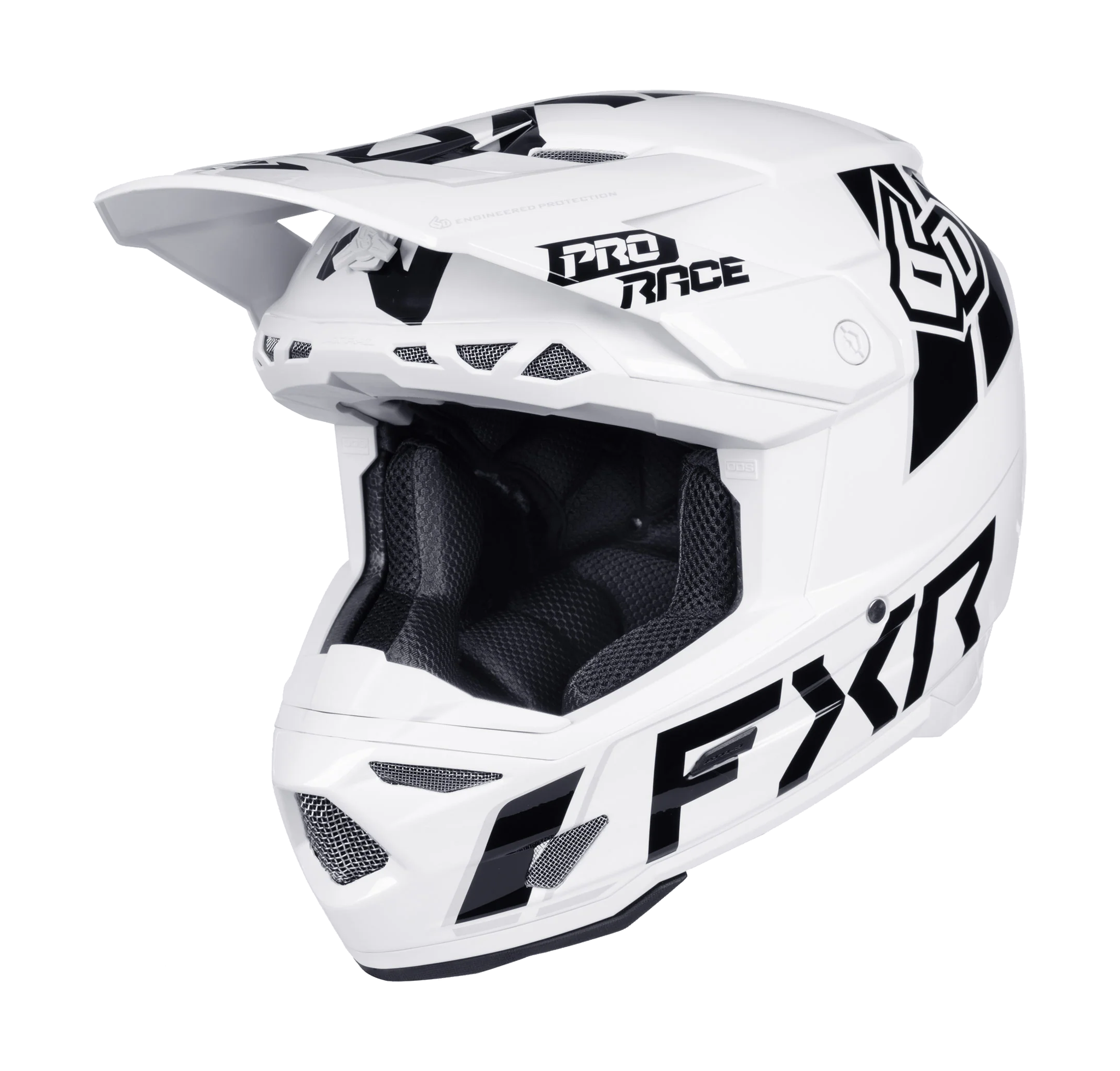6D Motocross Helmet ATR-3 FXR - Checker