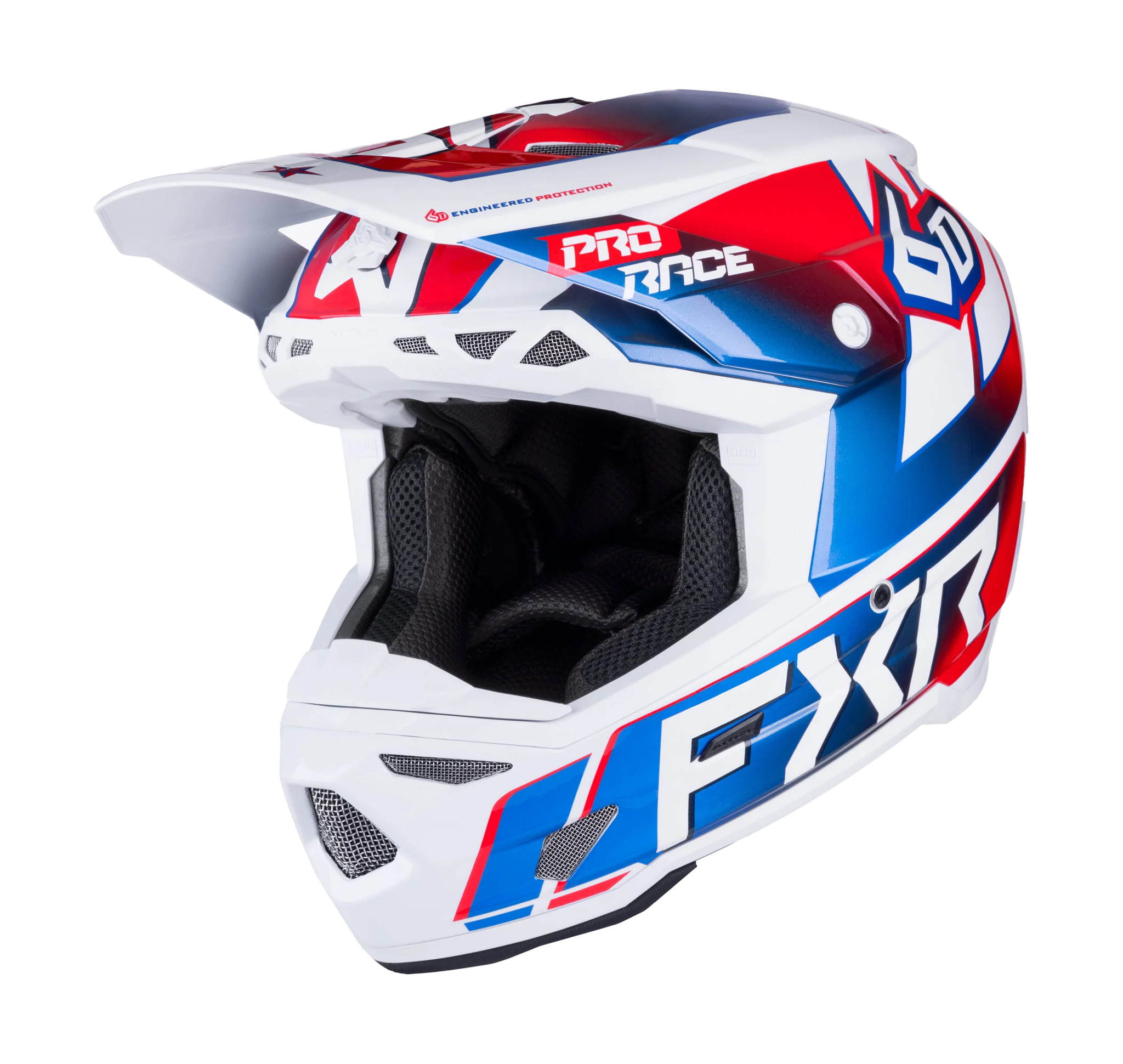 6D Motocross Helmet ATR-3 FXR - Patriot