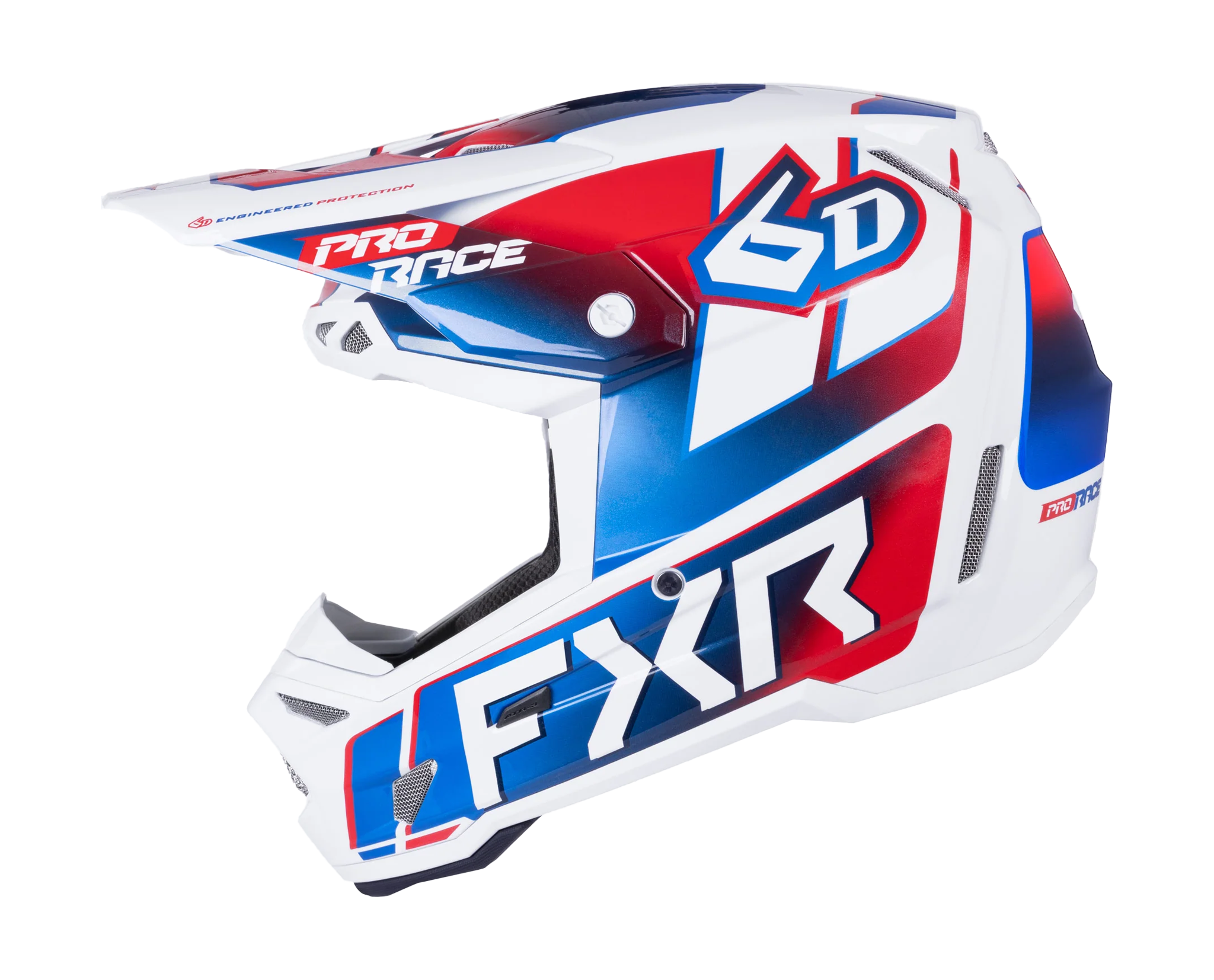 6D Motocross Helmet ATR-3 FXR - Patriot