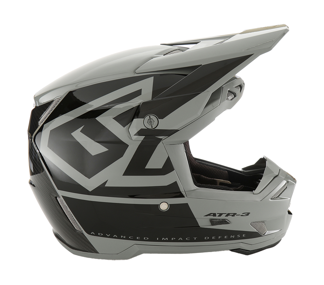 6D Motocross Helmet ATR-3 Hex - Black