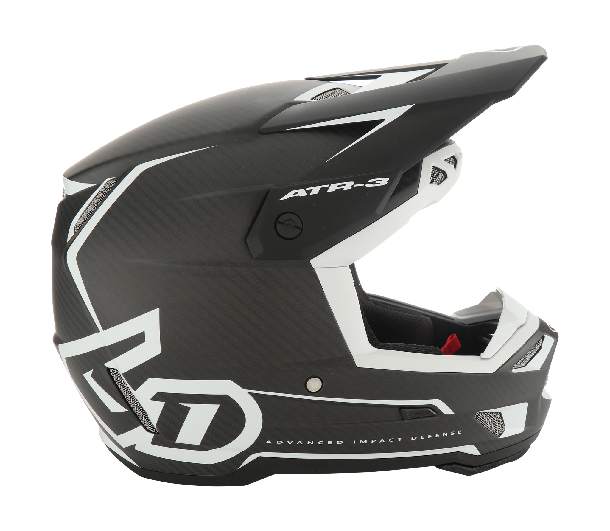 6D Motocross Helmet ATR-3 Nova - White