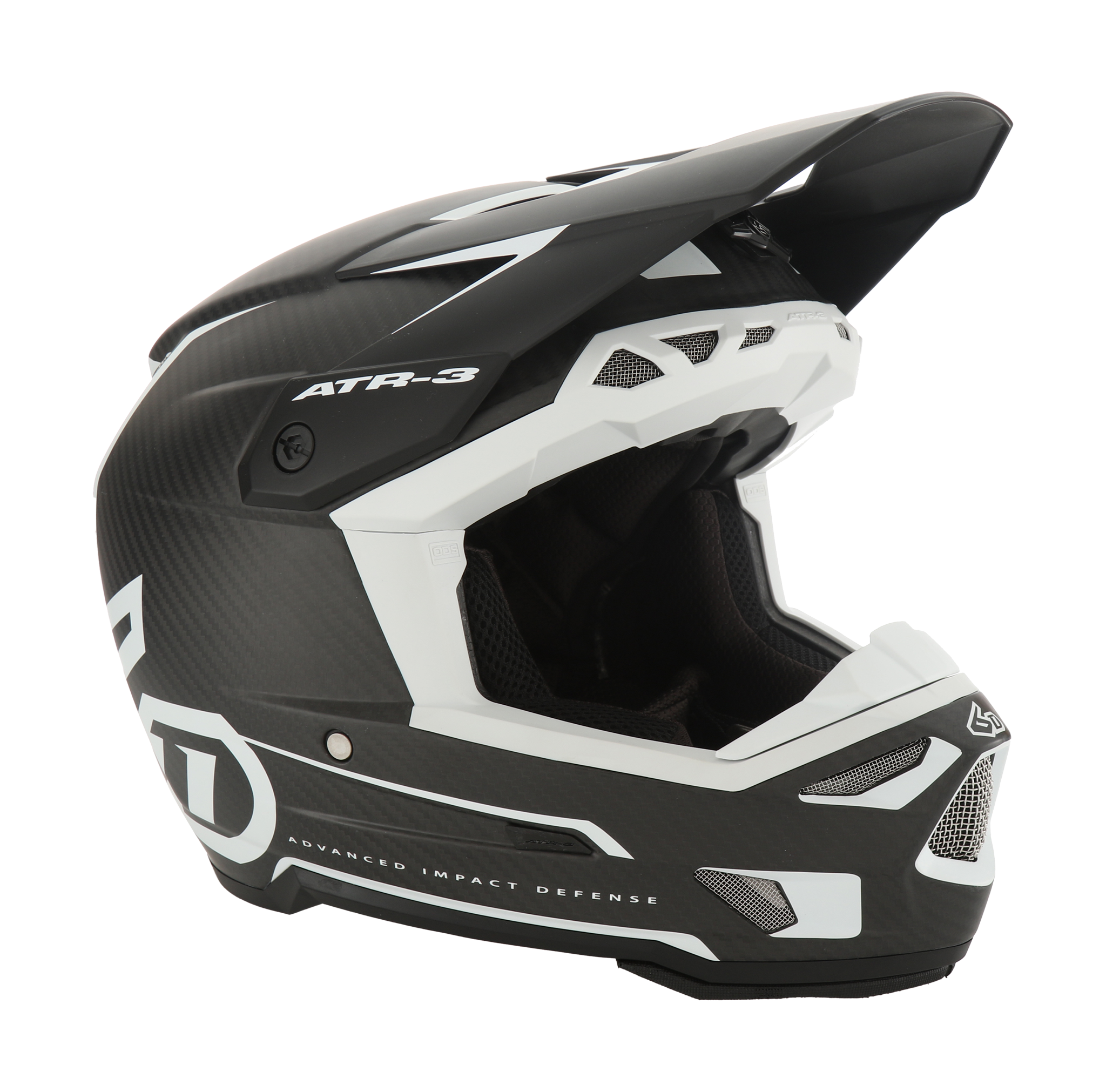 6D Motocross Helmet ATR-3 Nova - White