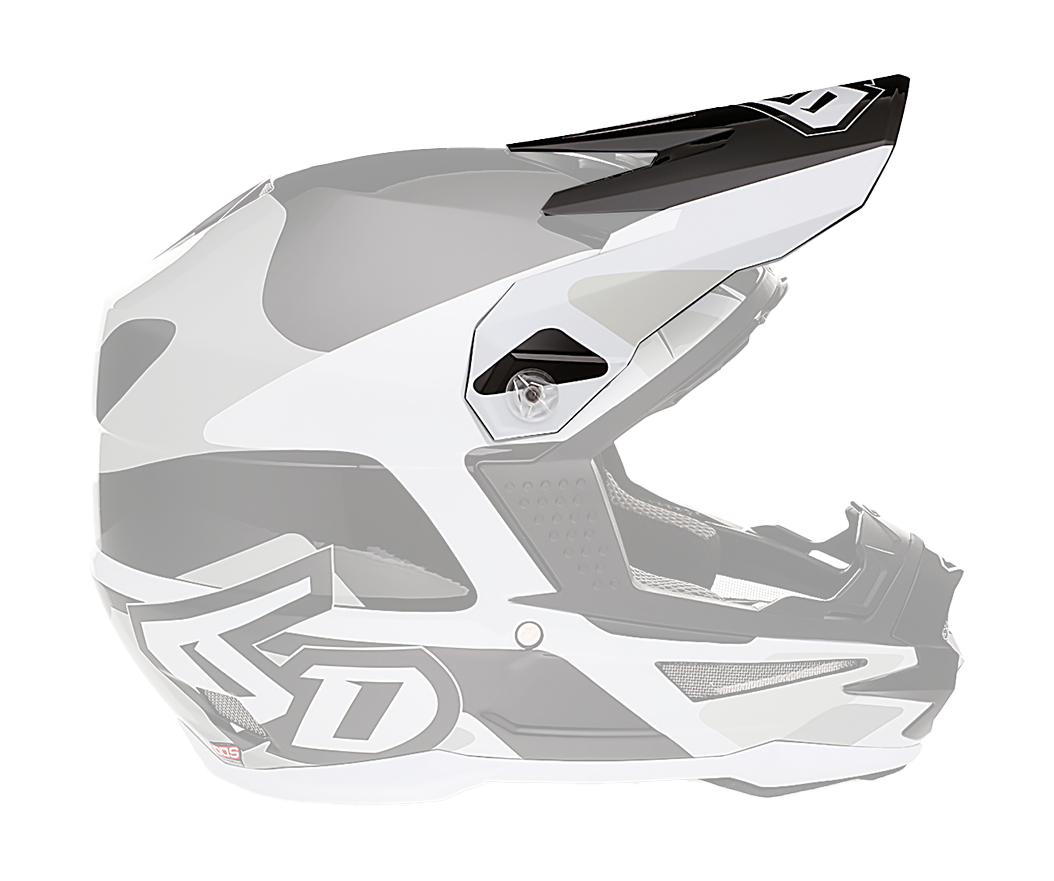 6D Helmet Visor ATR-1 Apex - White
