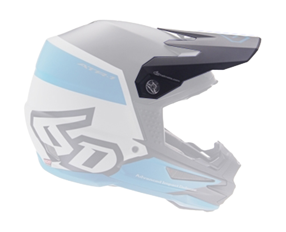 6D Helmet Visor ATR-1 Flight - Blue / White / Black