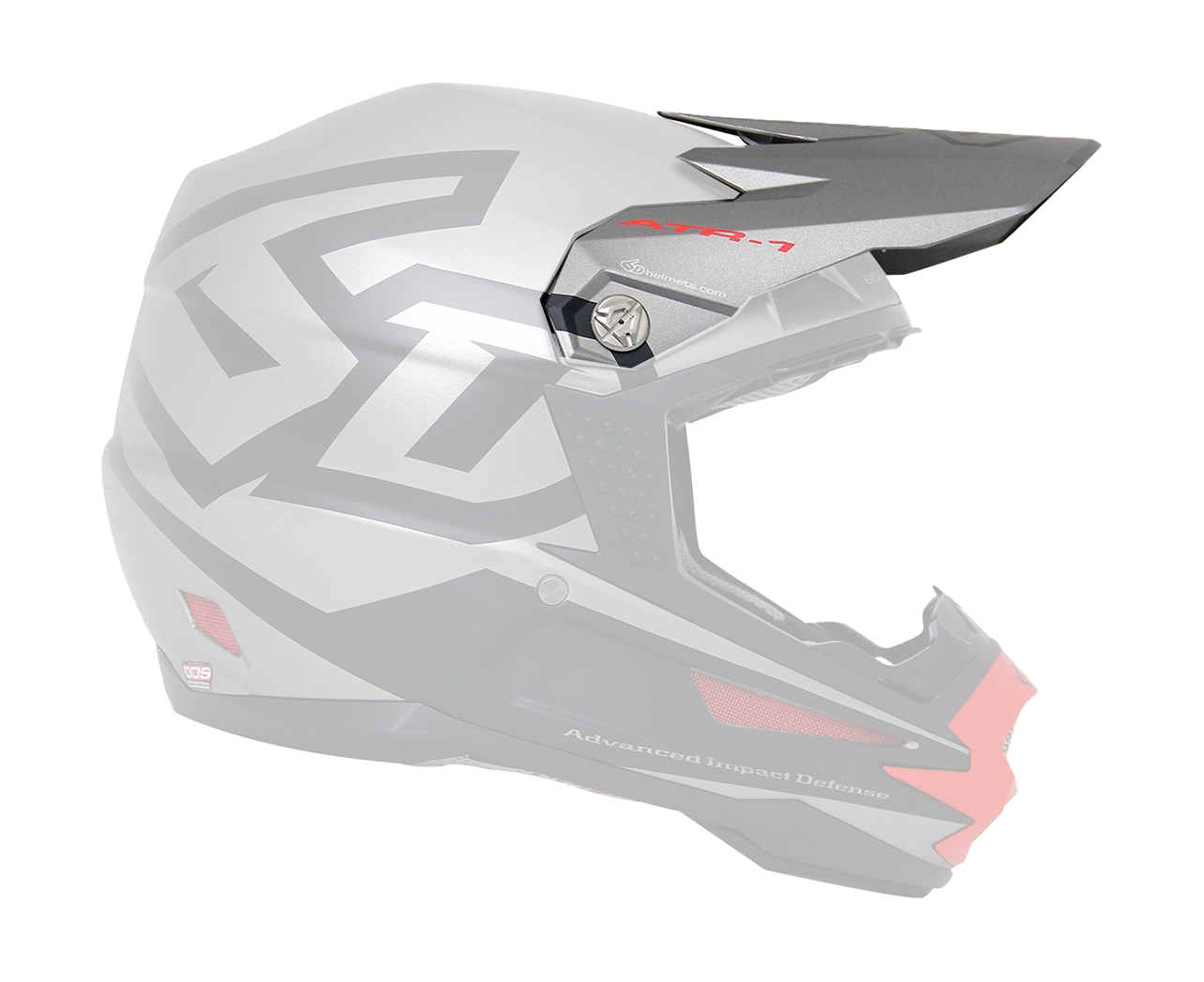 6D Helmet Visor ATR-1 Macro - Titianium