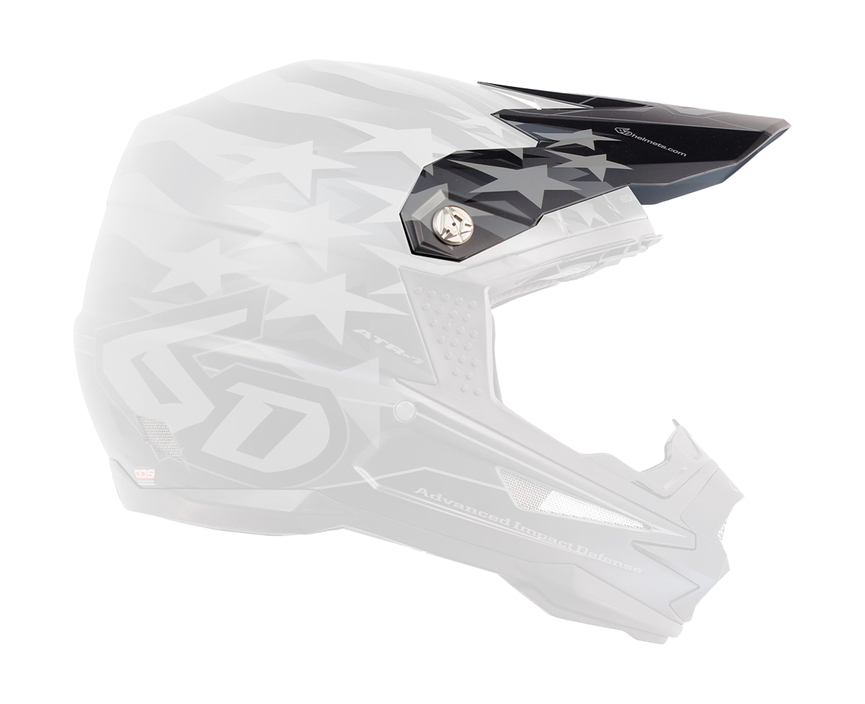6D Helmet Visor ATR-1 Patriot - Matte Black