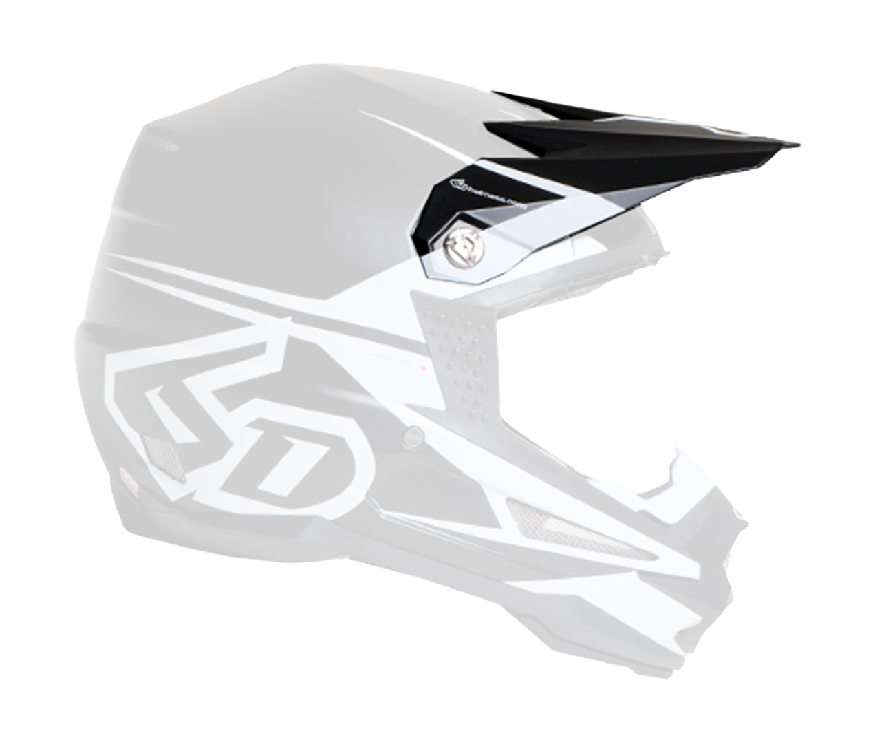 6D Helmet Visor ATR-1 V2 S2 - Matte Black
