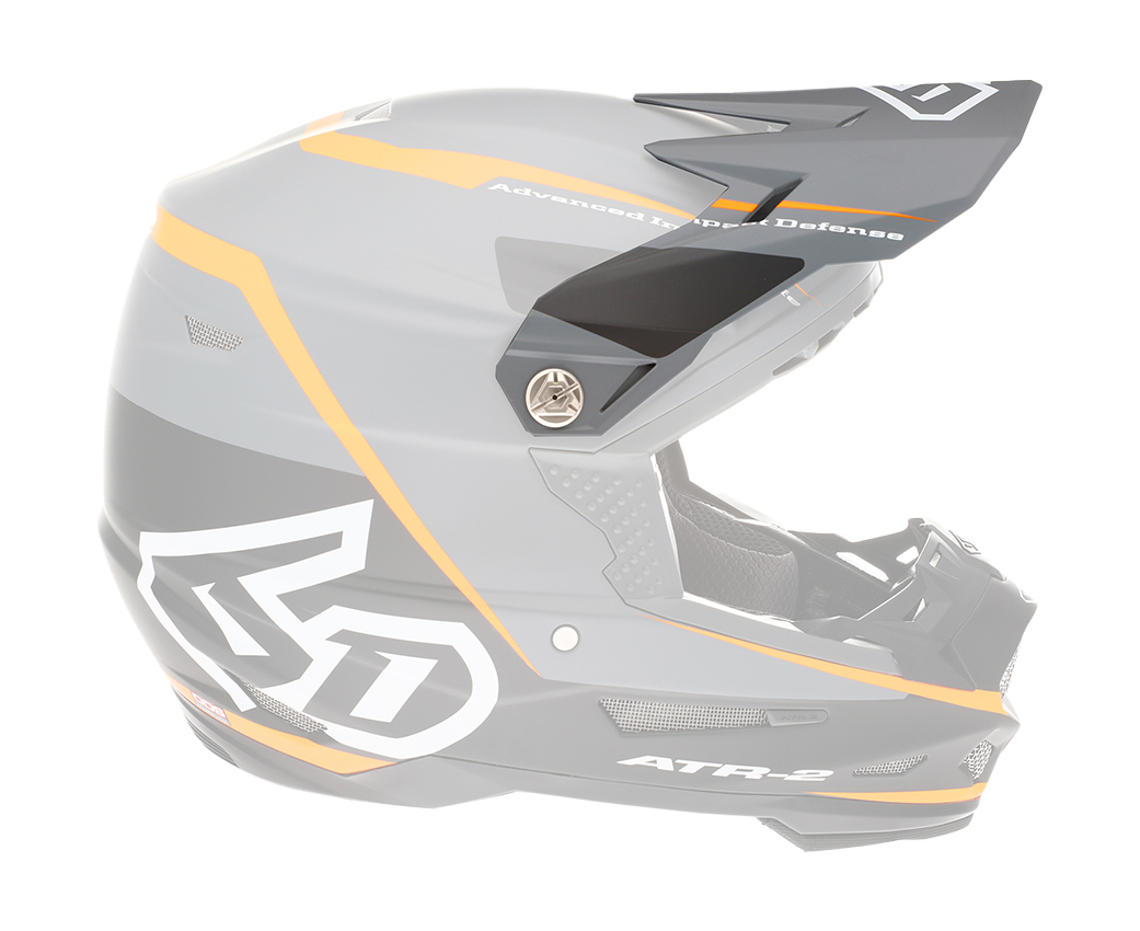 6D Helmet Visor ATR-2 Alpha - Neon Orange