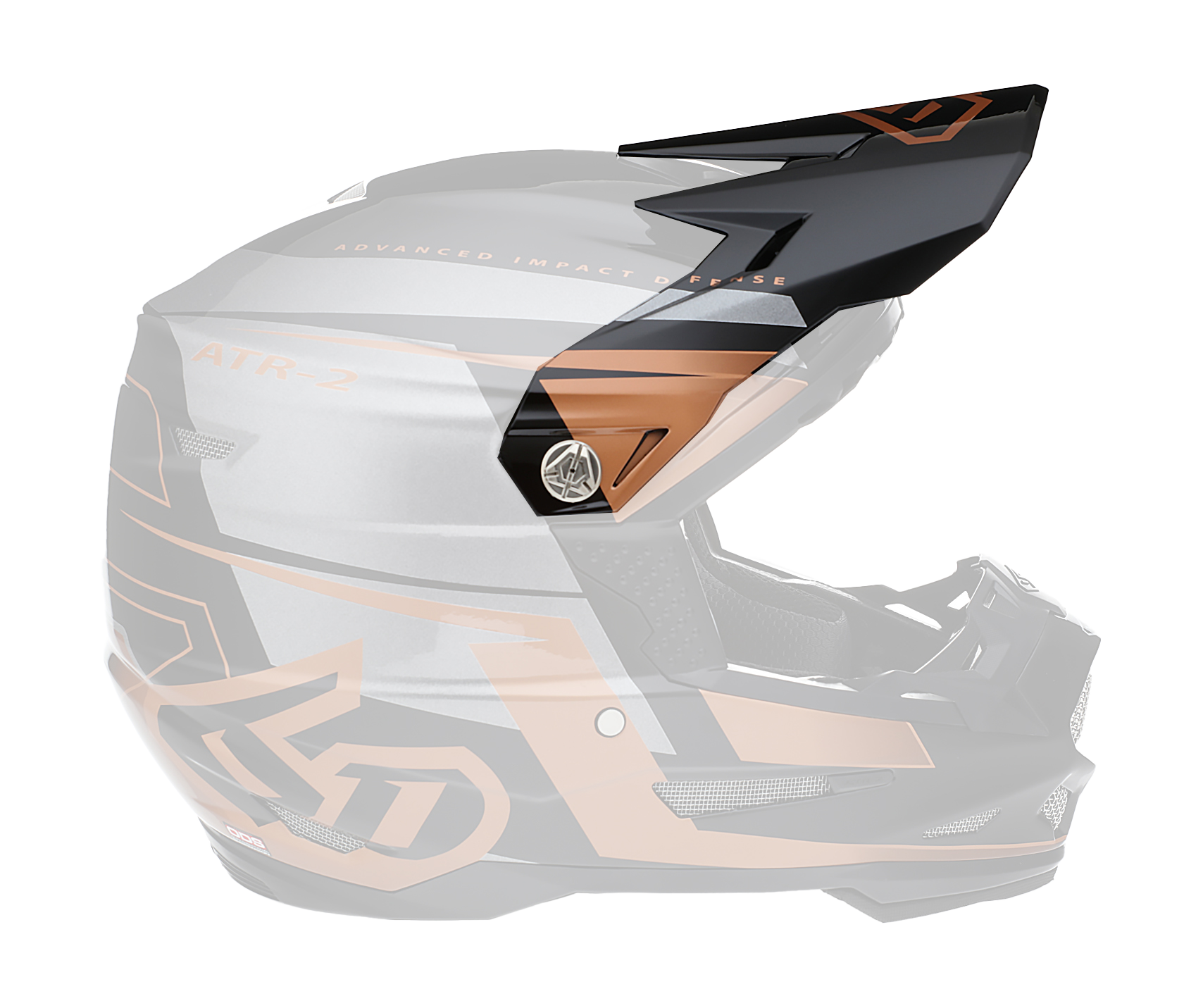 6D Helmet Visor ATR-2 Mach - Bronze